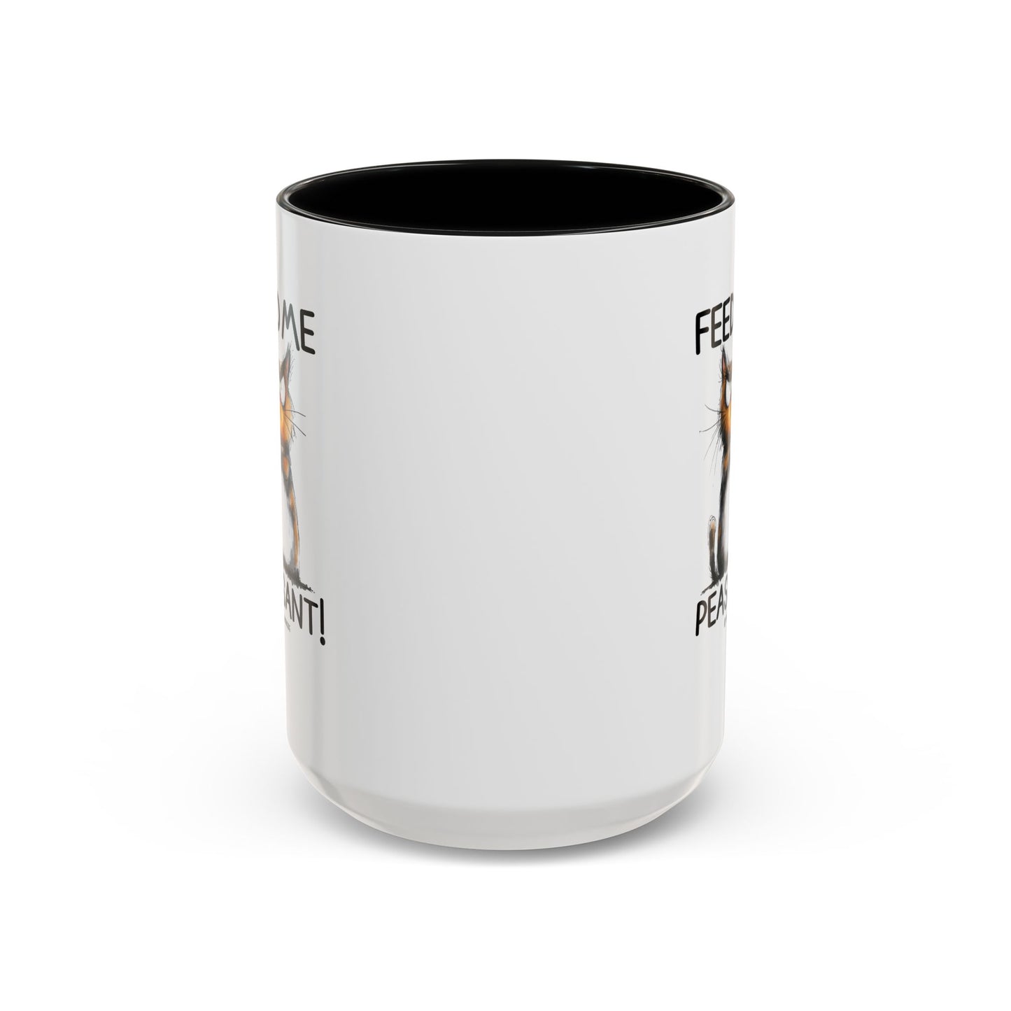 Sassy Cat Accent Coffee Mug | Funny Gift for Cat Lovers | Cute Home Coffee Mug | Unique Cat Mom Present | 11oz & 15oz Available
