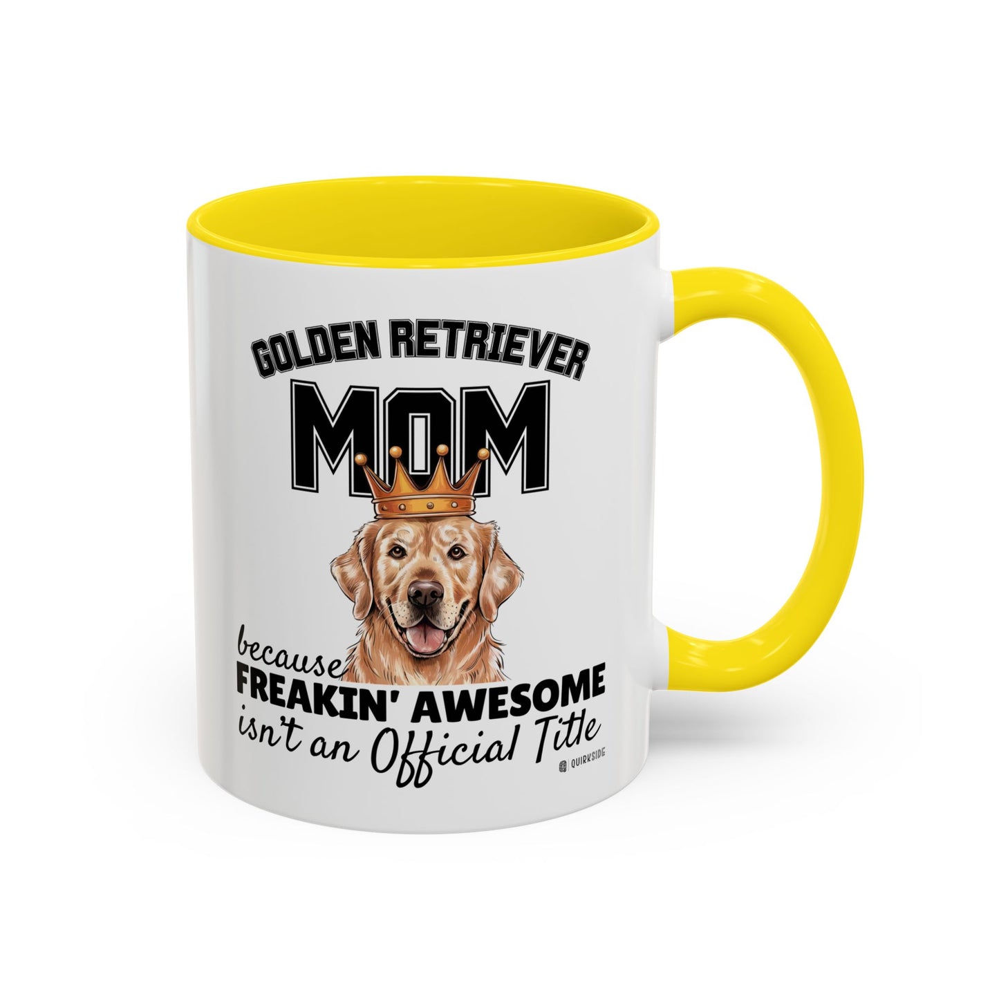 Golden Retriever Mom Coffee Mug - Perfect Gift for Dog Lovers, Pet Owners, Birthday, Mother's Day, Funny Dog Mom Mug