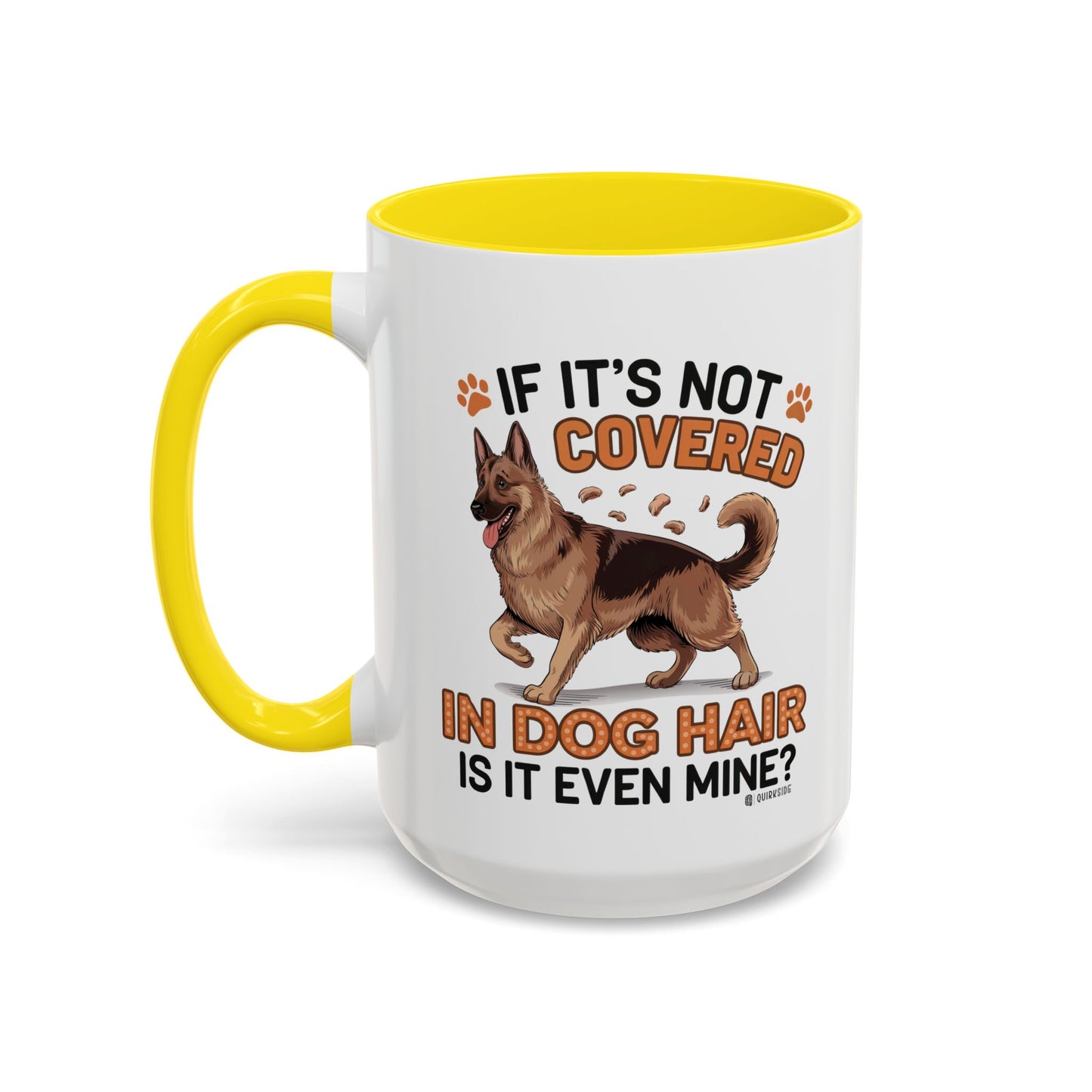 Dog Hair Lover's Coffee Mug | Funny Pet Mug | Gifts for Dog Owners | Cute Pet Lover Gift | Animal Lover Coffee Cup | Dog Mom Mug