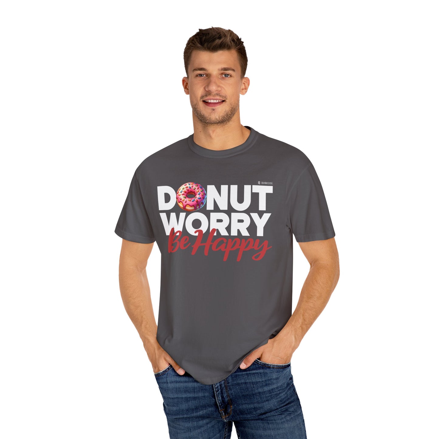 Donut Lover Unisex T-Shirt, Food Lover Graphic Tee, Comfortable Top, Funny Bakery Shirt, Casual Apparel - Quirkside Creations