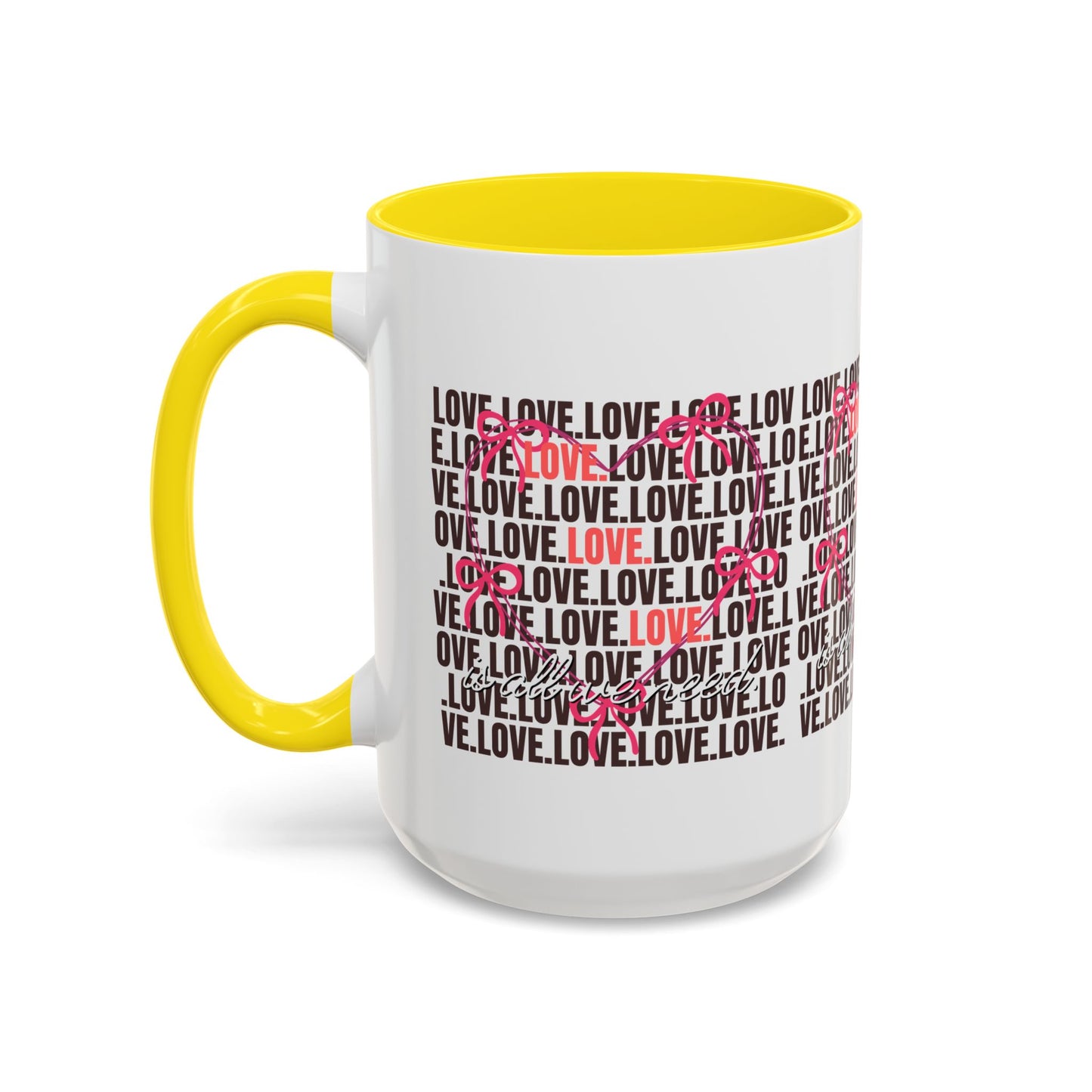 Romantic Love Coffee Mug - Perfect Gift for Anniversary, Valentine's Day, Wedding, Love-Themed Decor, Ceramic Drinkware