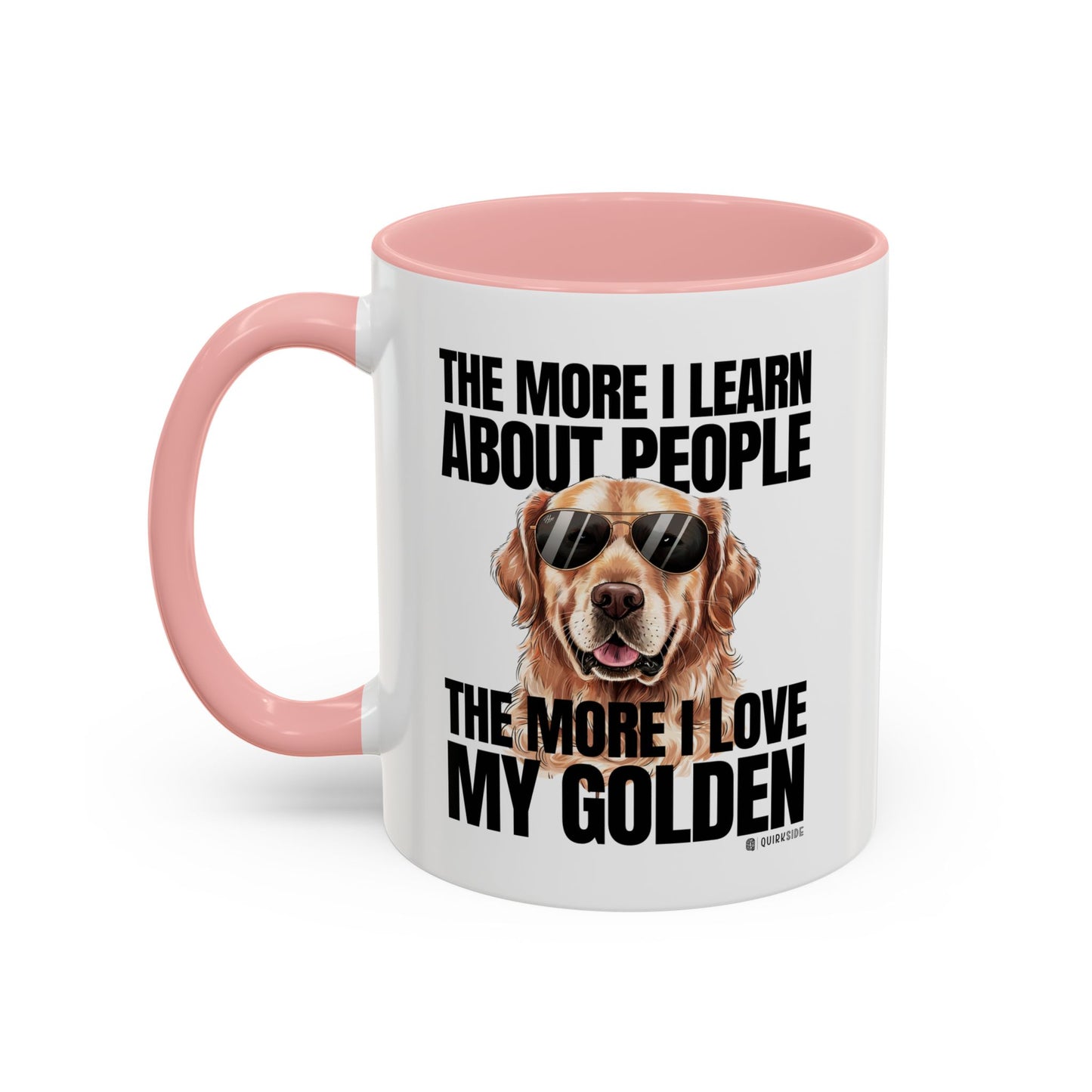 Golden Retriever Love Coffee Mug - Funny Dog Mug, Pet Owner Gift, Personalized Mug, Animal Lover Gift, Birthday Gift