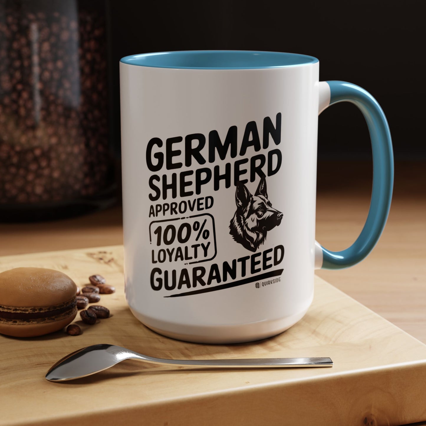 German Shepherd Lover Coffee Mug, Dog Owner Gift, Animal Lover Mug, Pet Parent Gift, Loyalty Guaranteed Mug