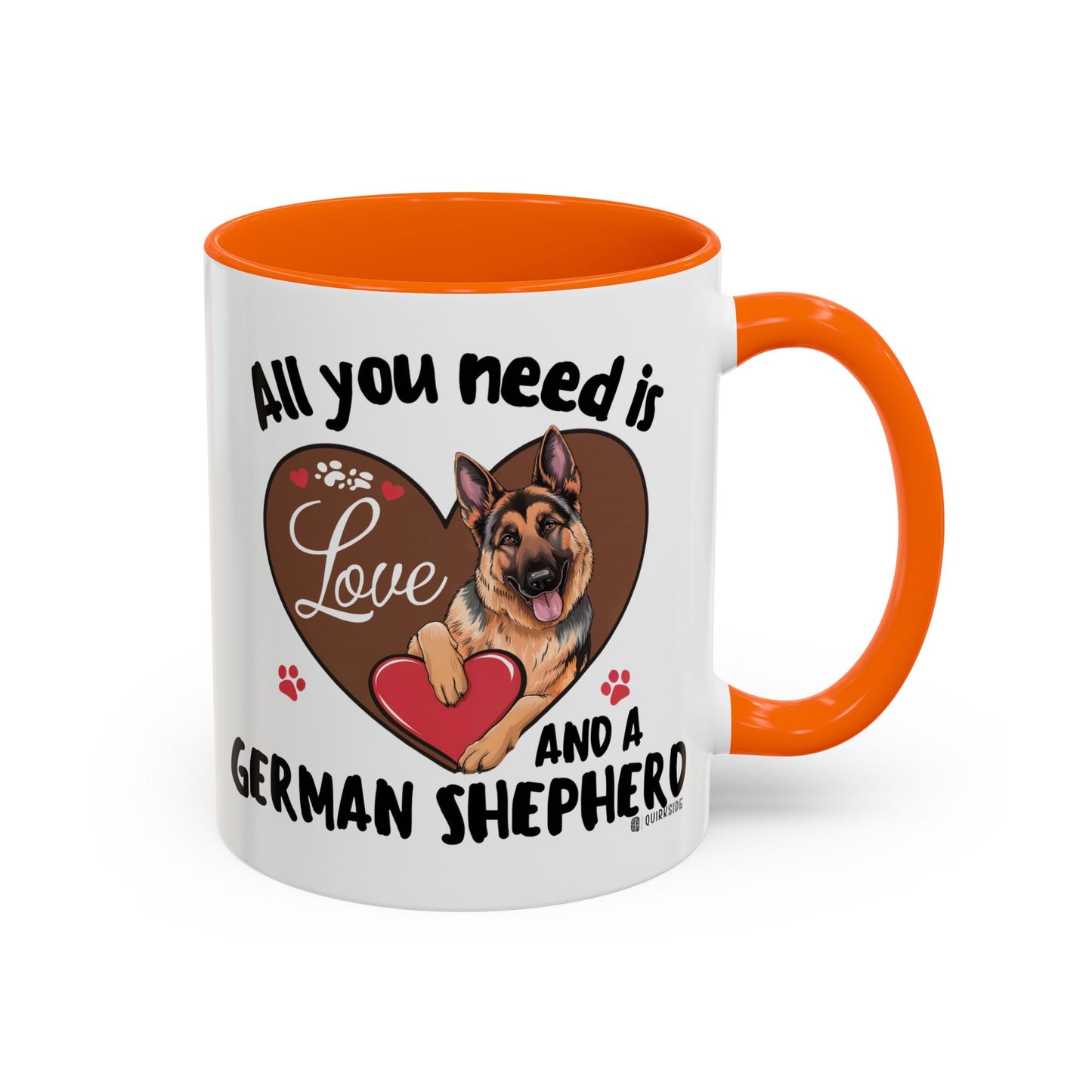 German Shepherd Love Mug | Dog Owner Gift | Coffee Cup | Animal Lover Gift | Pet Lover's Mug | Cute Pet Coffee Mug