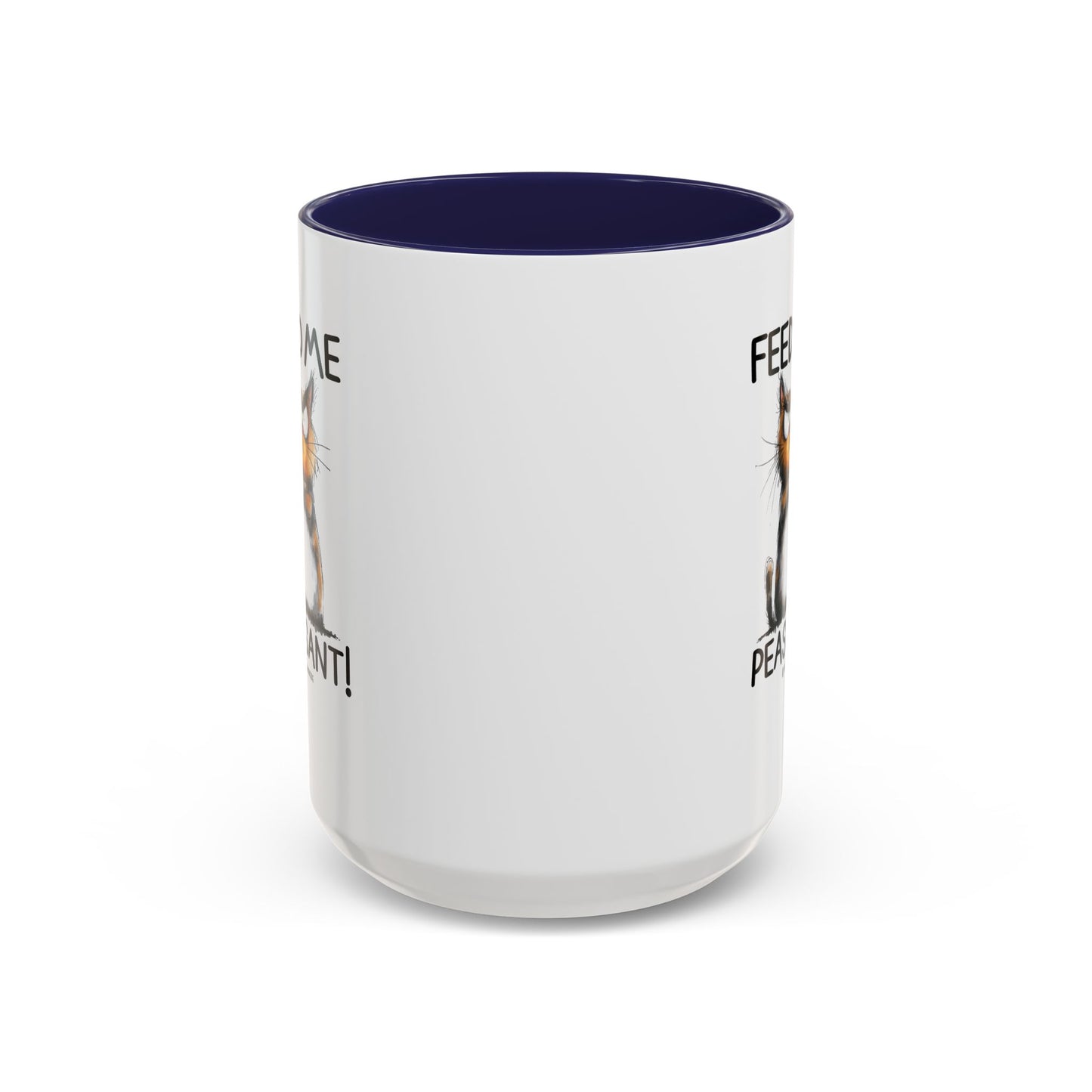 Sassy Cat Accent Coffee Mug | Funny Gift for Cat Lovers | Cute Home Coffee Mug | Unique Cat Mom Present | 11oz & 15oz Available