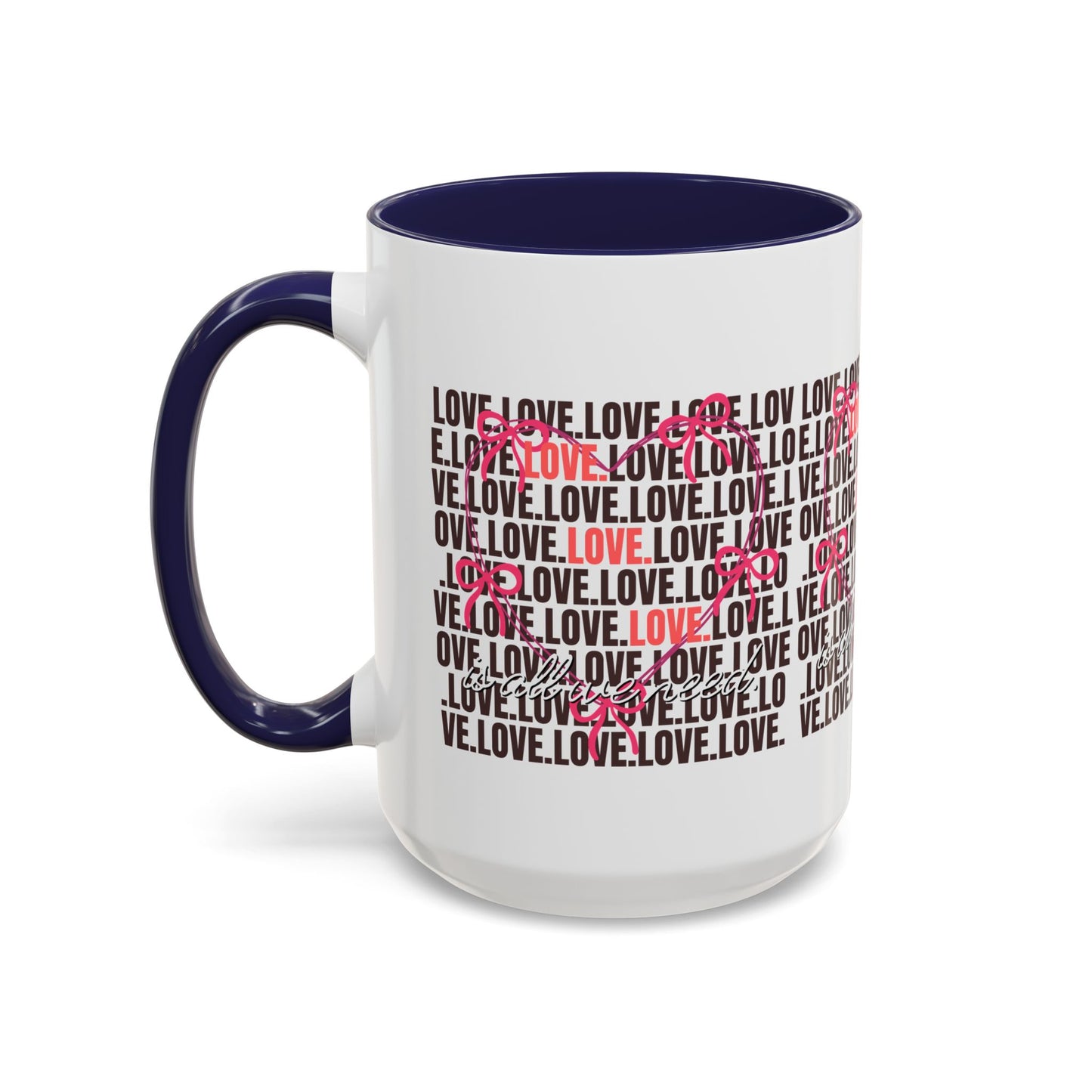 Romantic Love Coffee Mug - Perfect Gift for Anniversary, Valentine's Day, Wedding, Love-Themed Decor, Ceramic Drinkware