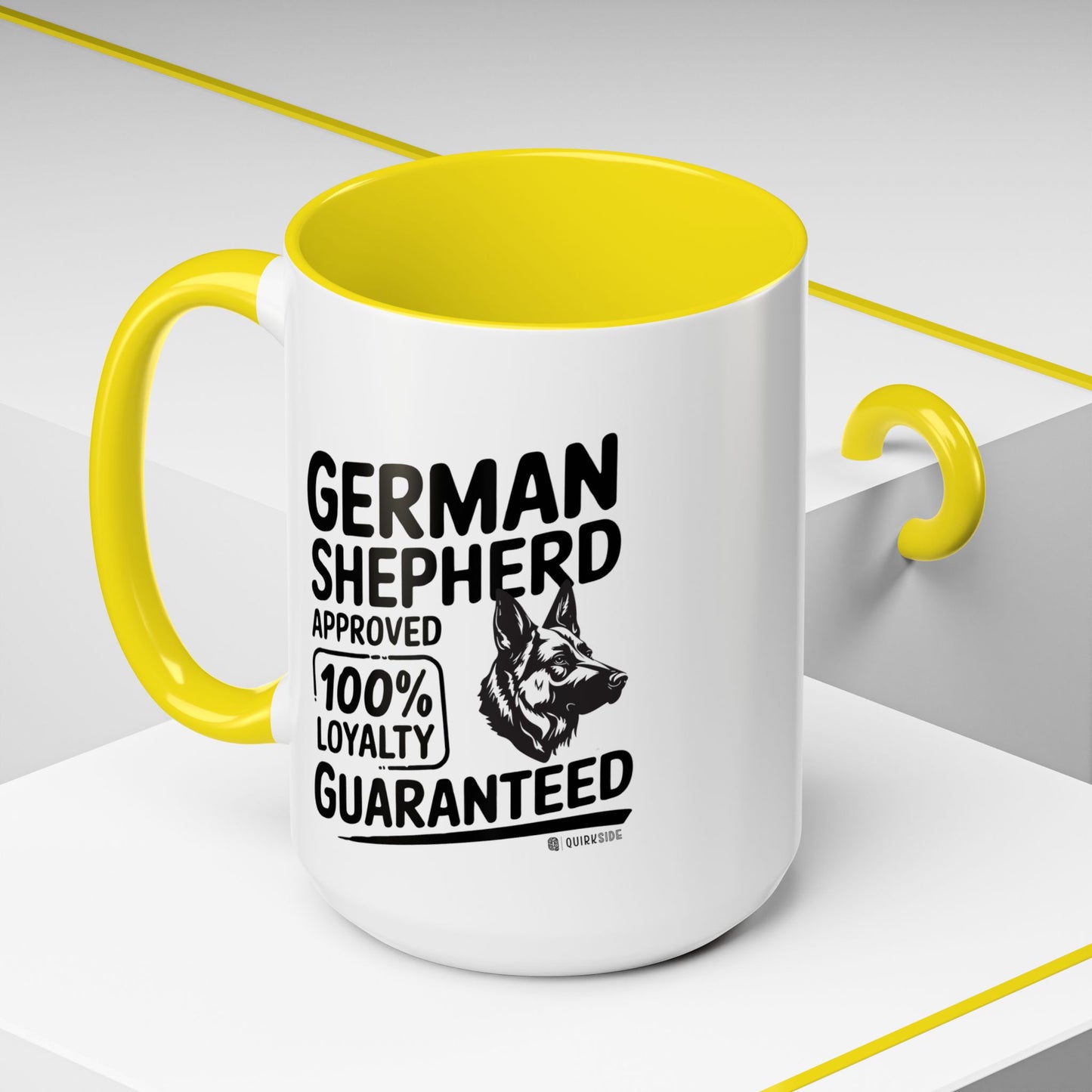 German Shepherd Lover Coffee Mug, Dog Owner Gift, Animal Lover Mug, Pet Parent Gift, Loyalty Guaranteed Mug
