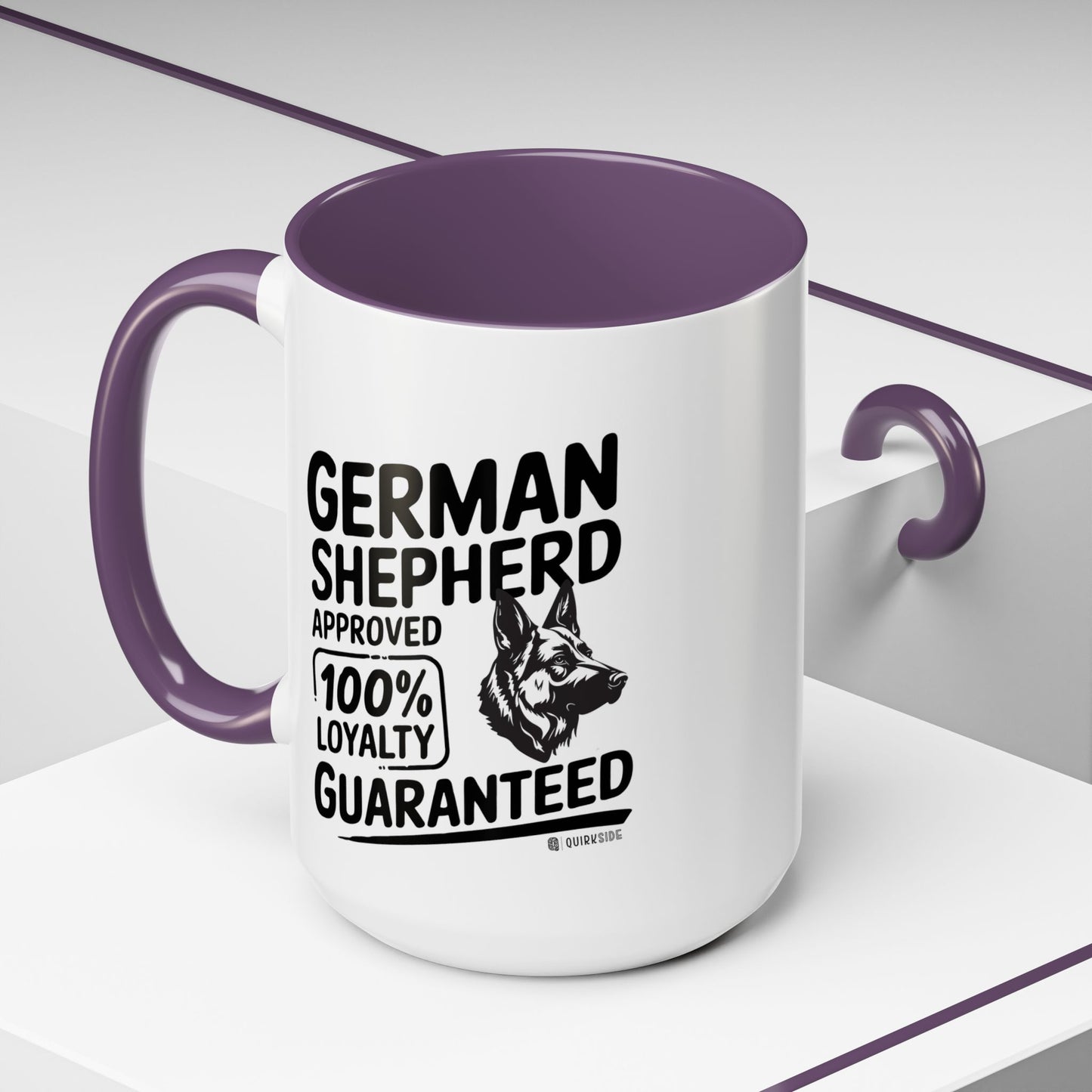 German Shepherd Lover Coffee Mug, Dog Owner Gift, Animal Lover Mug, Pet Parent Gift, Loyalty Guaranteed Mug