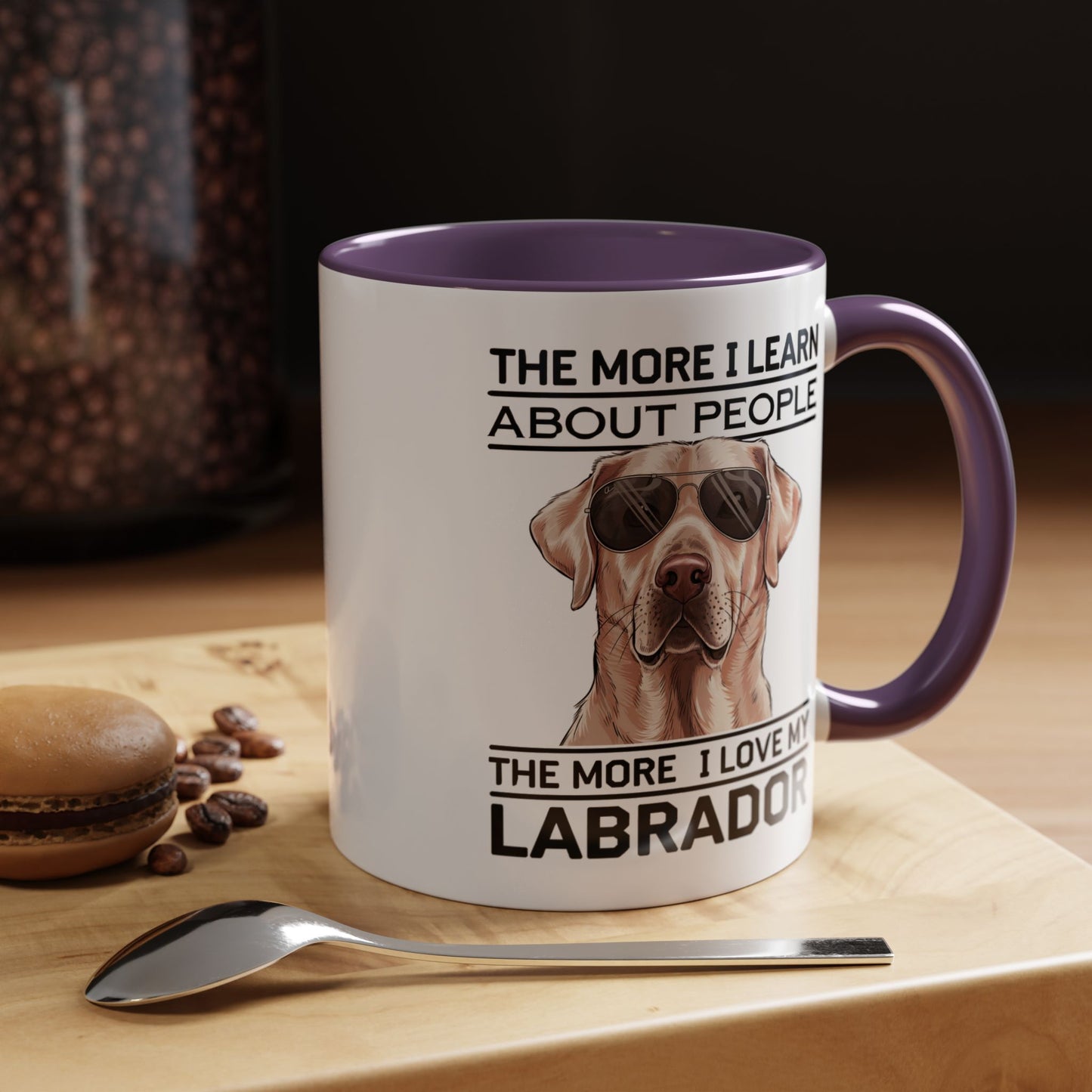 Labrador Coffee Mug - Cute Dog Lover Gift, Funny Pet Lover Cup, Labrador Owner Birthday, Dog Mom, Unique Animal Lover Present