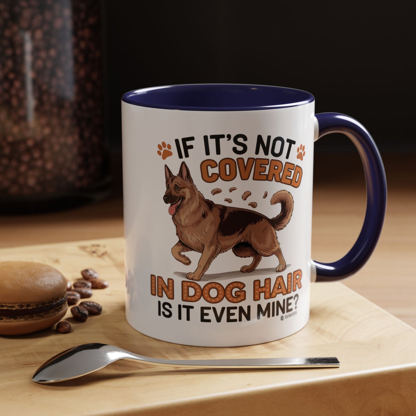 Dog Hair Lover's Coffee Mug | Funny Pet Mug | Gifts for Dog Owners | Cute Pet Lover Gift | Animal Lover Coffee Cup | Dog Mom Mug