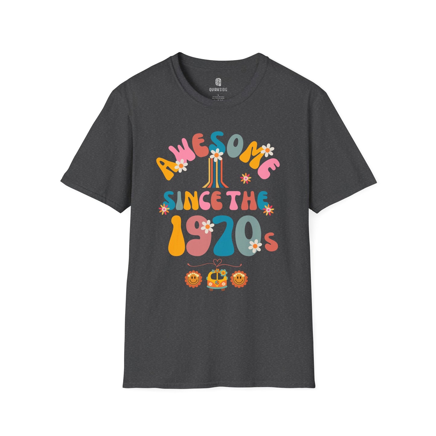Generation X Celebration T-Shirt, Unisex Tee for 70s Kids, Nostalgic Graphic Shirt, Vintage Style Top, Retro Appreciation Gift - Quirkside Creations