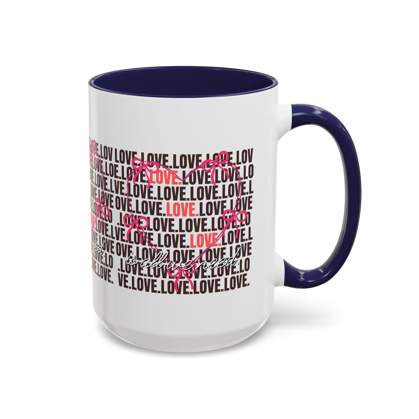 Romantic Love Coffee Mug - Perfect Gift for Anniversary, Valentine's Day, Wedding, Love-Themed Decor, Ceramic Drinkware
