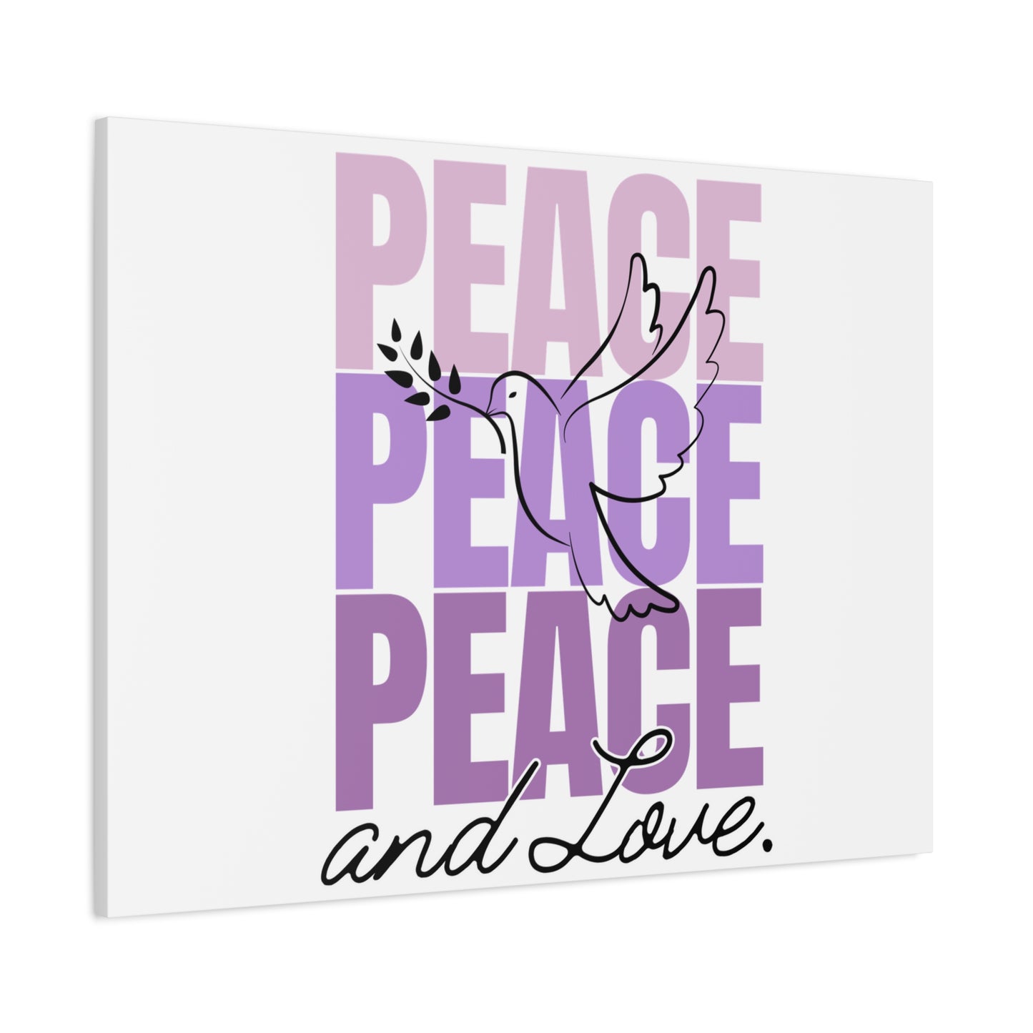 Peaceful Dove Canvas Wall Art, Inspirational Home Decor, Gift for Peace Lovers, Serenity Decor, Modern Art, Gift for Holidays
