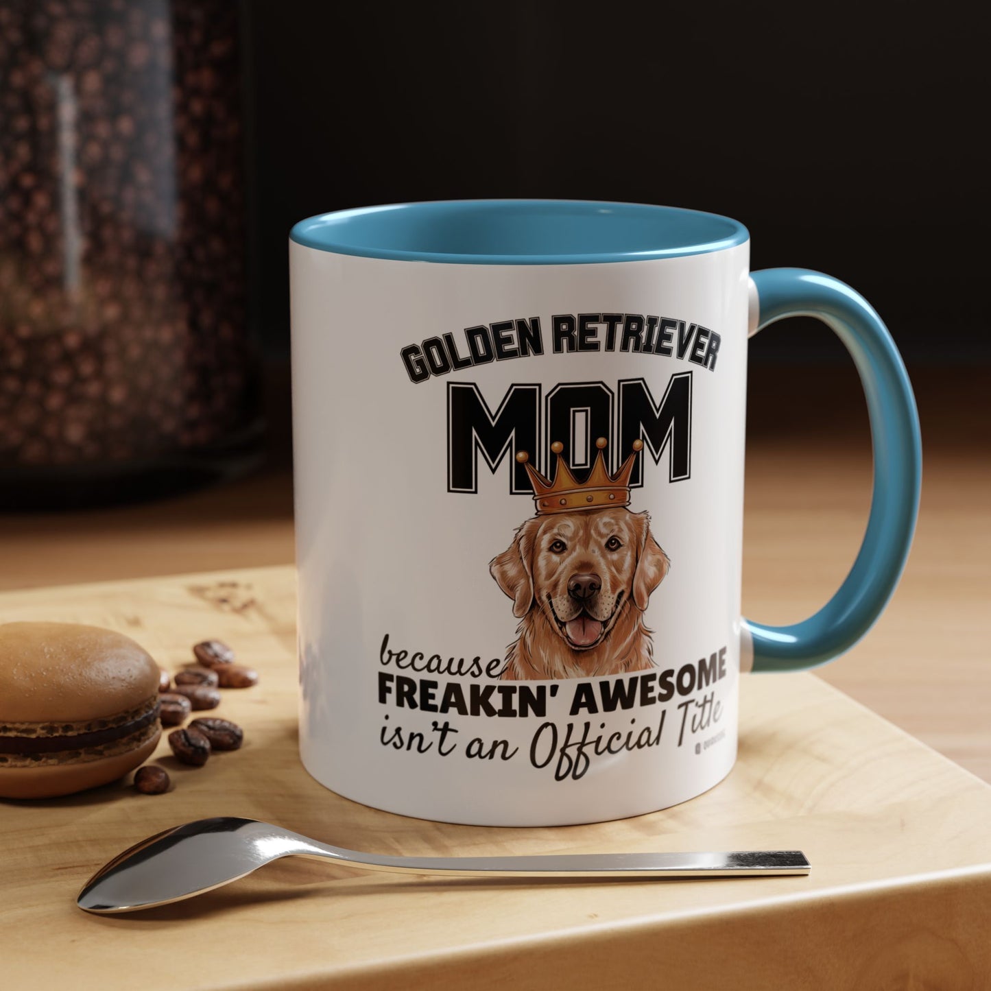 Golden Retriever Mom Coffee Mug - Perfect Gift for Dog Lovers, Pet Owners, Birthday, Mother's Day, Funny Dog Mom Mug