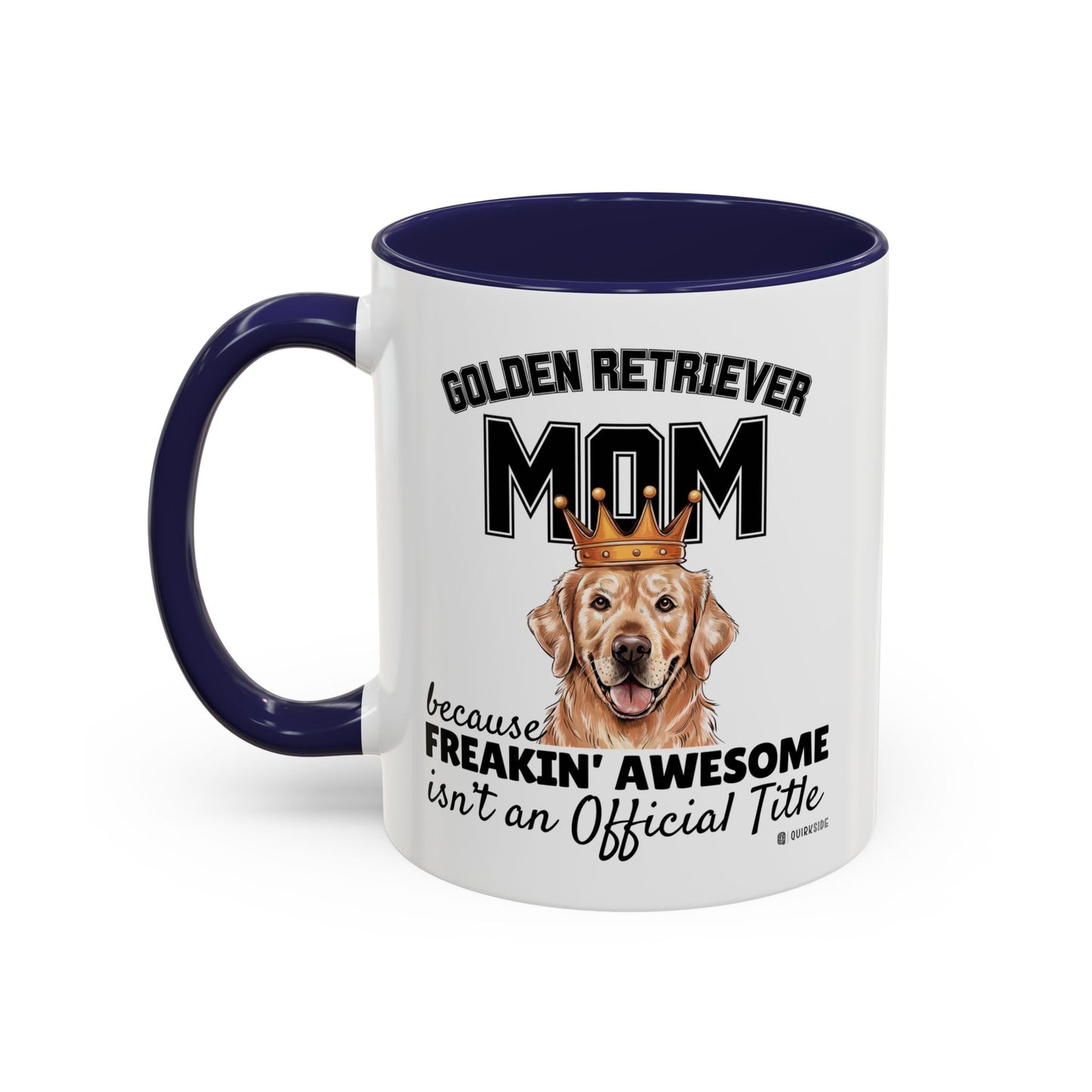 Golden Retriever Mom Coffee Mug - Perfect Gift for Dog Lovers, Pet Owners, Birthday, Mother's Day, Funny Dog Mom Mug