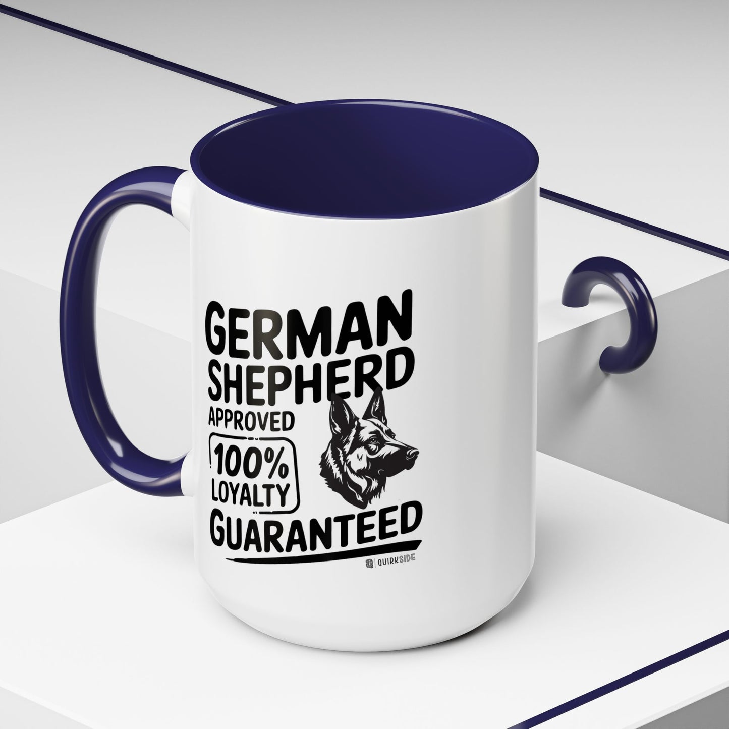 German Shepherd Lover Coffee Mug, Dog Owner Gift, Animal Lover Mug, Pet Parent Gift, Loyalty Guaranteed Mug