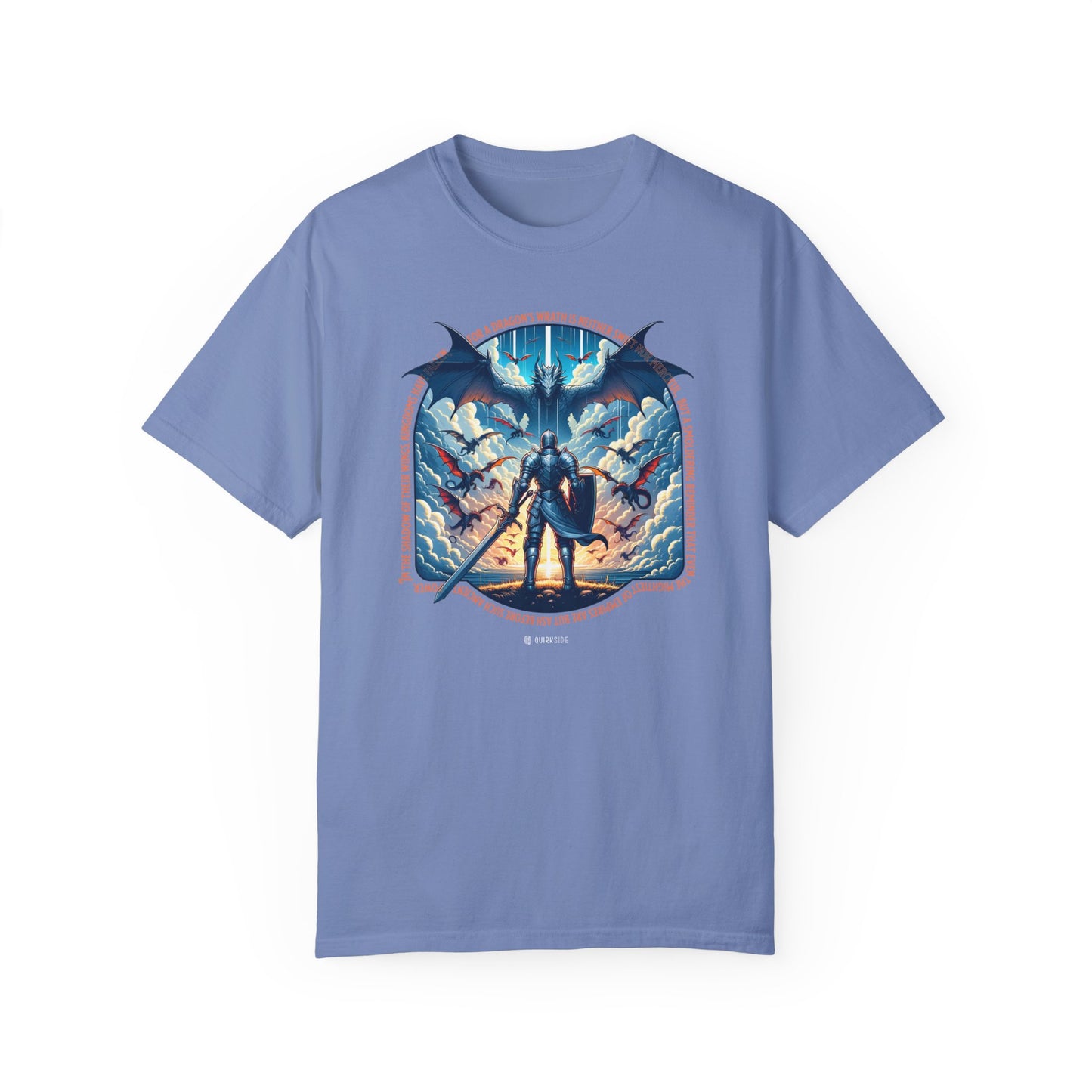 Dragon Lover Unisex T-shirt, Mythical Creature Tee, Fantasy Dragon Shirt, Fire Breathing Beast Top, Mystical Reptile Apparel - Quirkside Creations