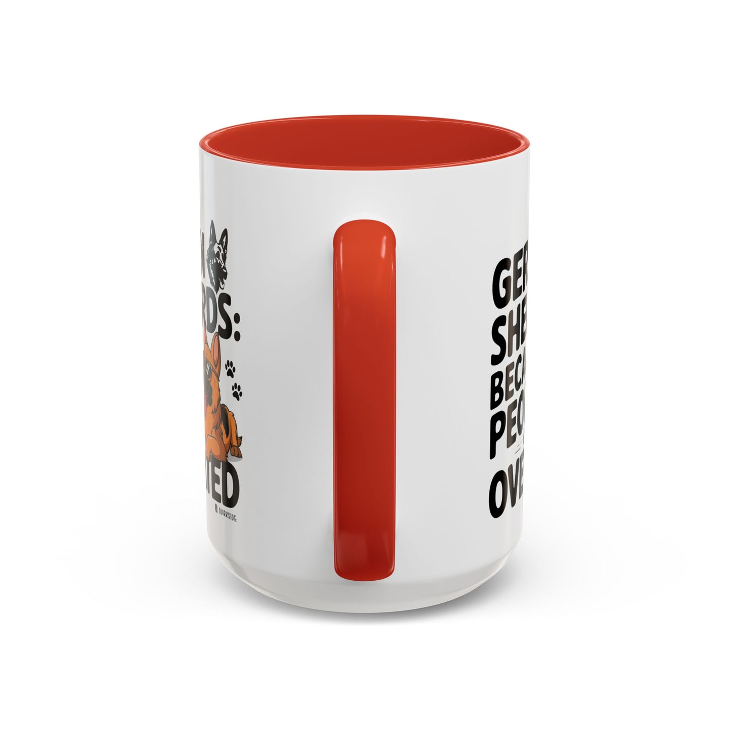 German Shepherds Coffee Mug - Funny Dog Lover Gift, Pet Parent Humor, Animal Lover Decor, Unique Holiday Present, Dog Breed Lovers