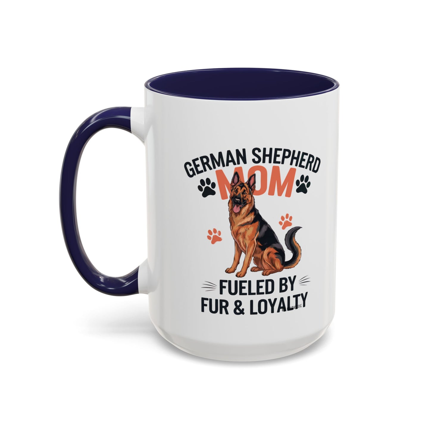 German Shepherd Mom Accent Coffee Mug: Perfect Gift for Dog Lovers, Pet Owners, Dog Enthusiasts, Animal Lovers