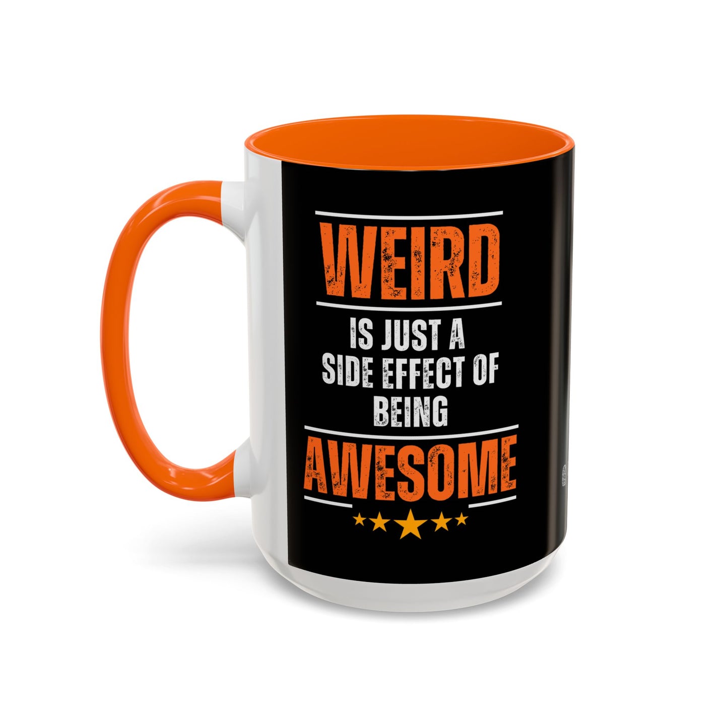 Coffee Mug, Celebrate Uniqueness, Be Awesome, Dare to be Different, Accent Mug, 11oz, 15oz - Quirkside Creations