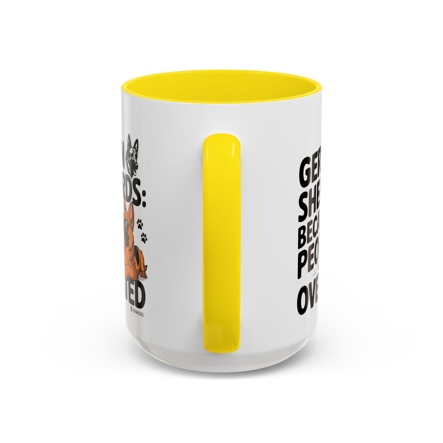German Shepherds Coffee Mug - Funny Dog Lover Gift, Pet Parent Humor, Animal Lover Decor, Unique Holiday Present, Dog Breed Lovers