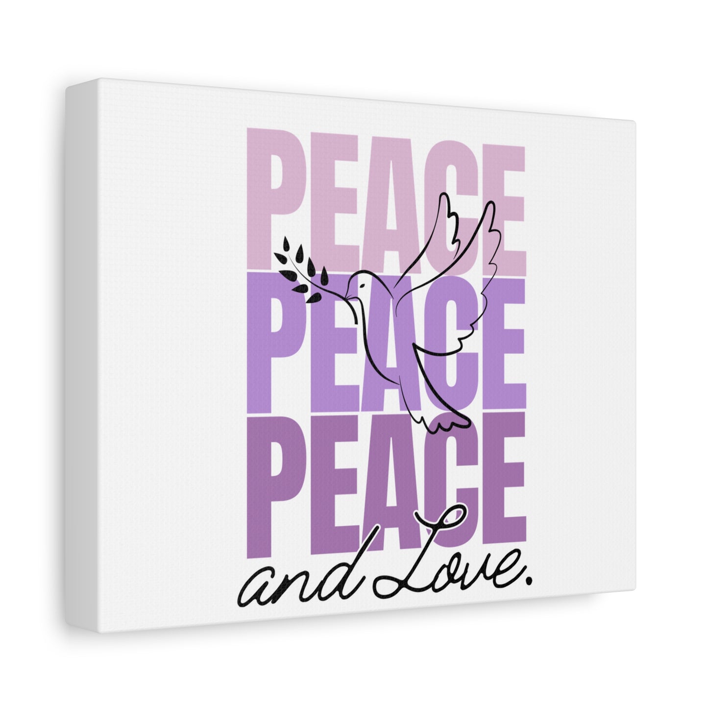 Peaceful Dove Canvas Wall Art, Inspirational Home Decor, Gift for Peace Lovers, Serenity Decor, Modern Art, Gift for Holidays