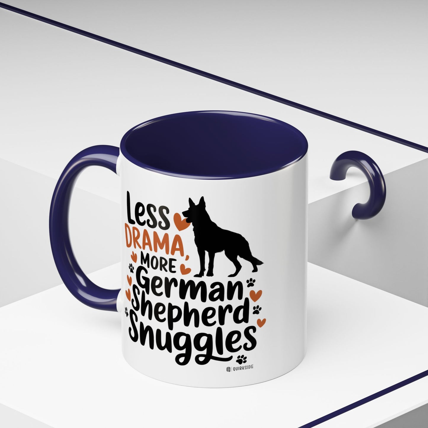 German Shepherd Love Mug | Accent Coffee Mug | Dog Mom Gift | Pet Owner Gift | Animal Lover Coffee Mug | Funny Dog Mug