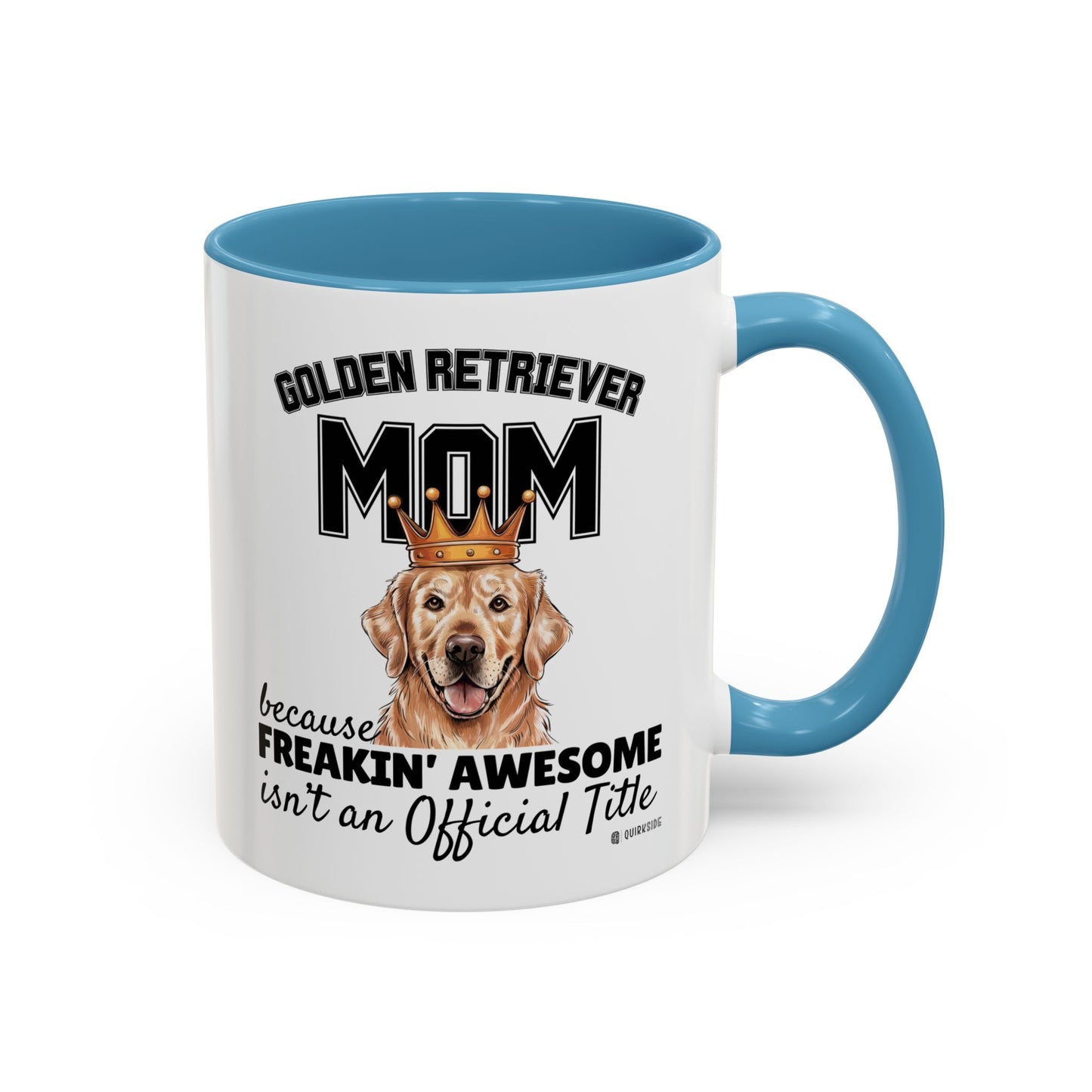 Golden Retriever Mom Coffee Mug - Perfect Gift for Dog Lovers, Pet Owners, Birthday, Mother's Day, Funny Dog Mom Mug