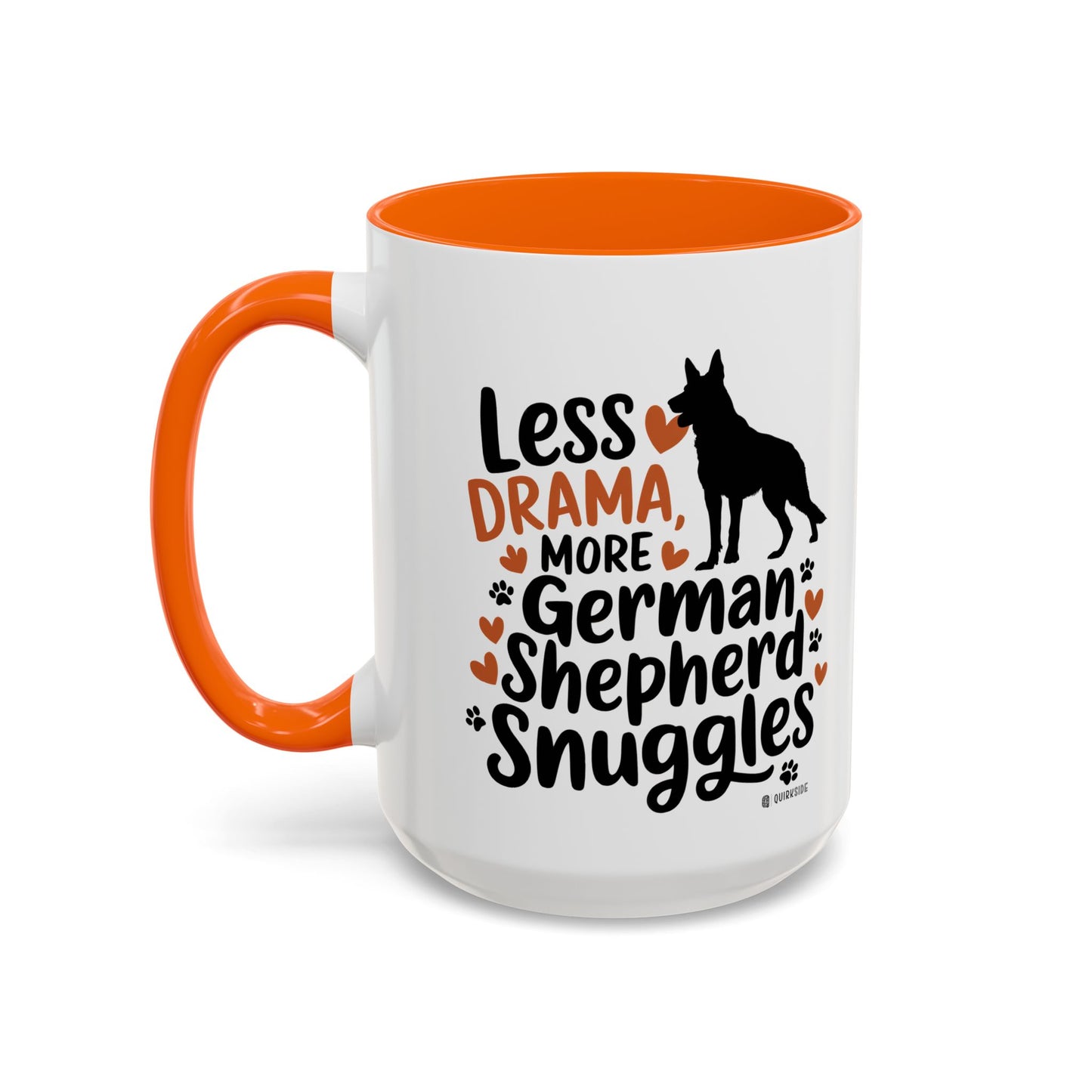 German Shepherd Love Mug | Accent Coffee Mug | Dog Mom Gift | Pet Owner Gift | Animal Lover Coffee Mug | Funny Dog Mug