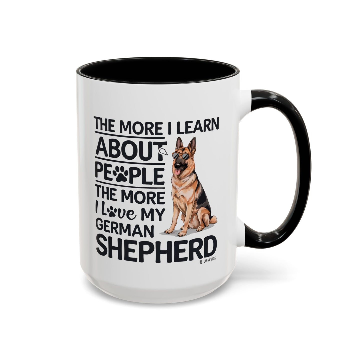 German Shepherd Love Coffee Mug, Dog Lover Gift, Pet Owner Mug, Birthday Gift, Animal Lover, Personalized Mug