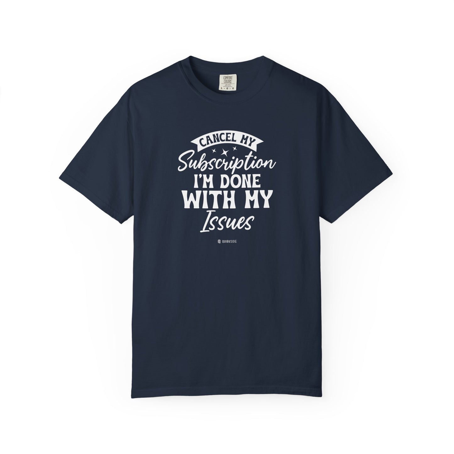 Cry for Help Unisex Garment-Dyed T-shirt - Humorous Tee, Sarcastic Shirt for Men and Women, Hilarious Top, Sardonic Apparel, Witty