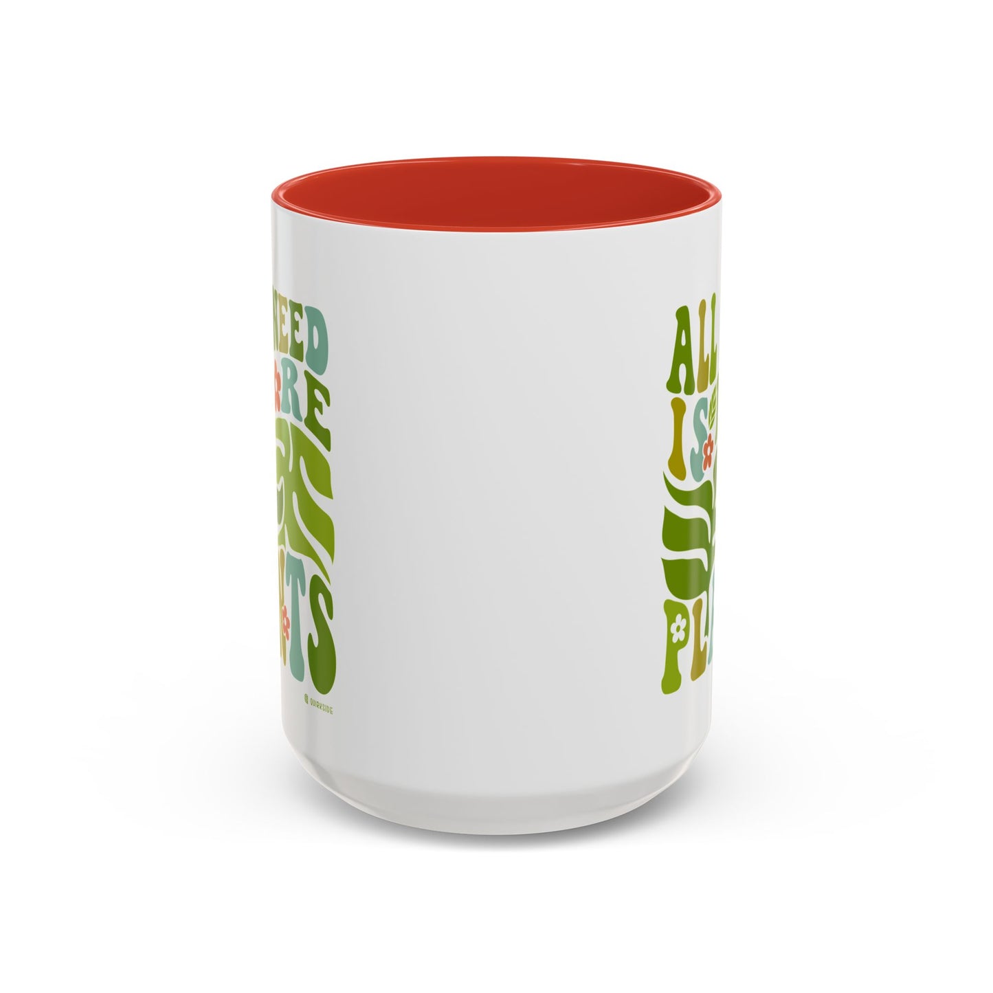 Botanical Coffee Mug - All I Need is More Plants, Plant Lover Gift, Home Decor, Gardening Mug, Eco-Friendly Coffee Cup