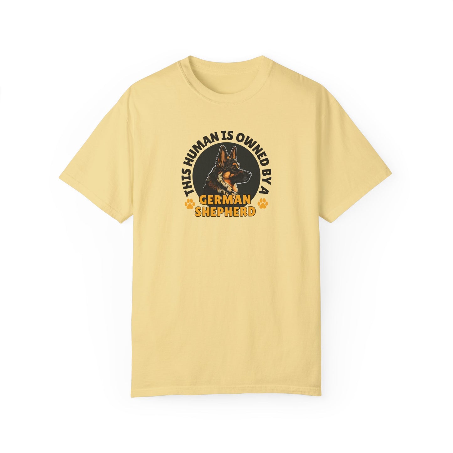 German Shepherd Dog Lover Unisex Garment-Dyed T-shirt, Parent Gift, Funny Dog Tee, Dog Mom Shirt, Gift for Dog Lovers