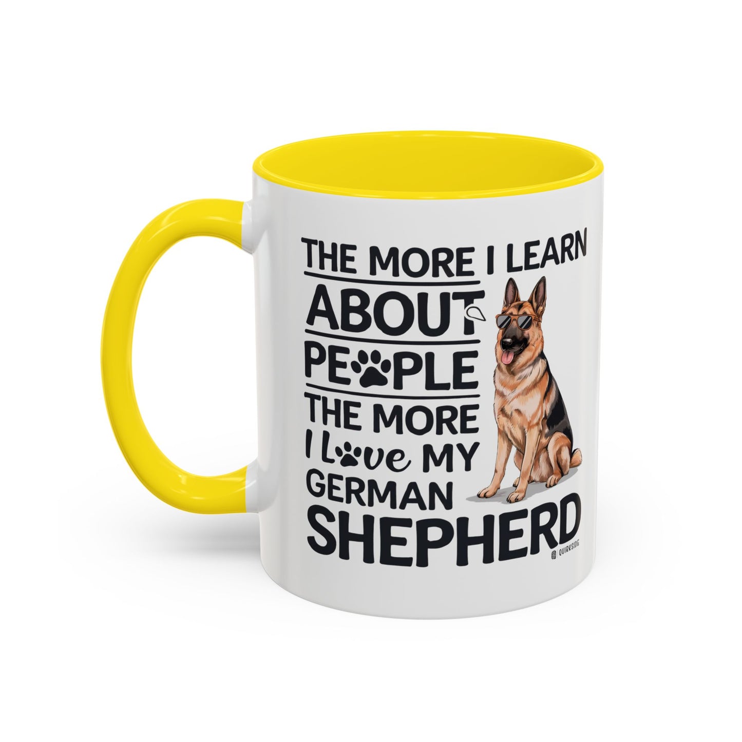 German Shepherd Love Coffee Mug, Dog Lover Gift, Pet Owner Mug, Birthday Gift, Animal Lover, Personalized Mug