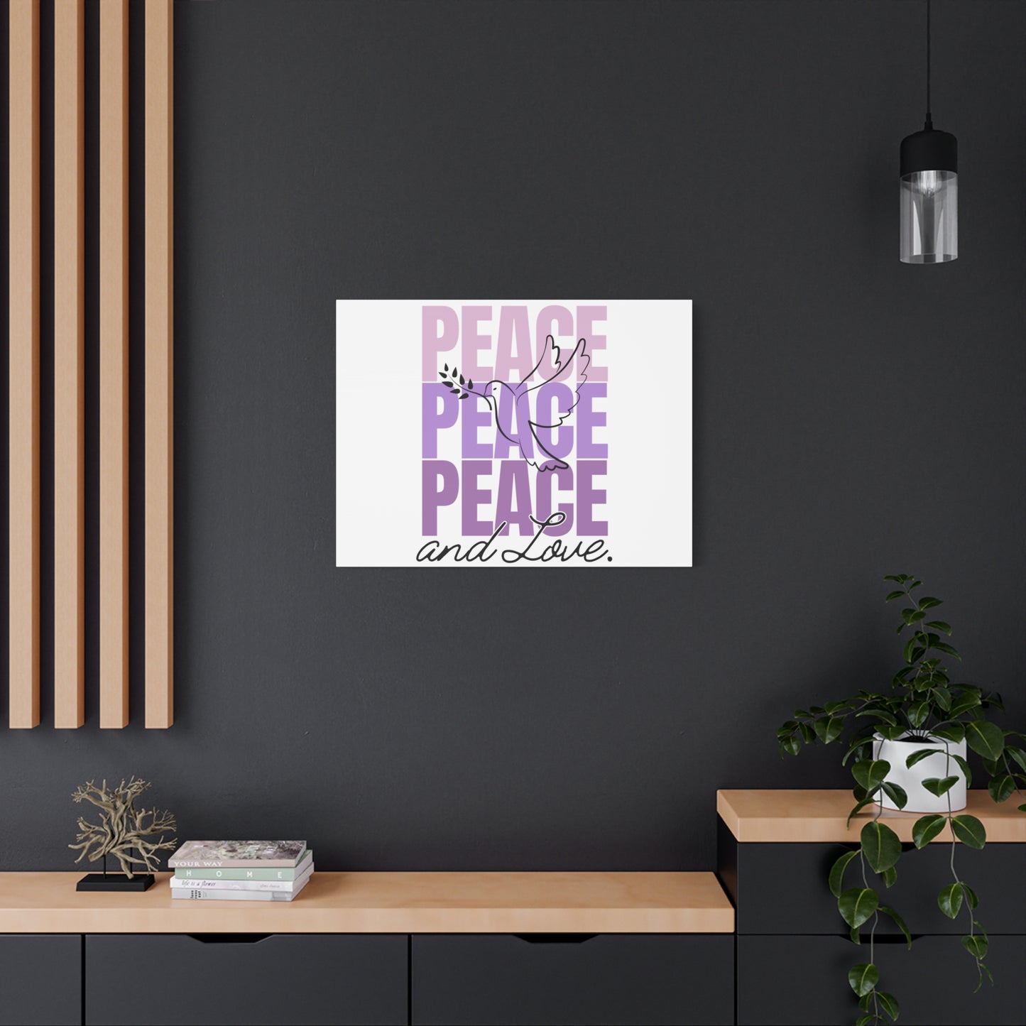 Peaceful Dove Canvas Wall Art, Inspirational Home Decor, Gift for Peace Lovers, Serenity Decor, Modern Art, Gift for Holidays