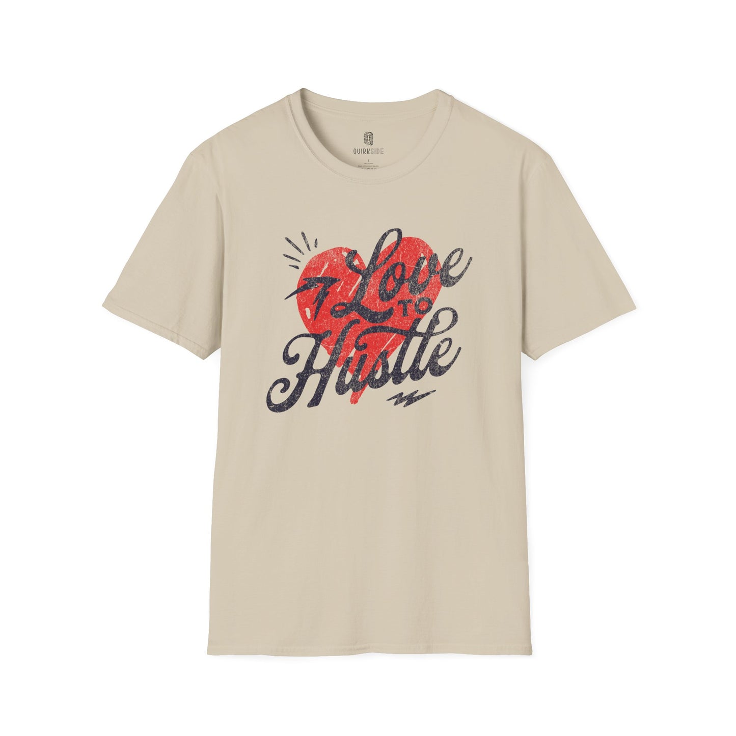 Hustle Vibes T-Shirt, Motivational Tee, Unisex Graphic Shirt, Hustler Apparel, Inspiration Top - Quirkside Creations