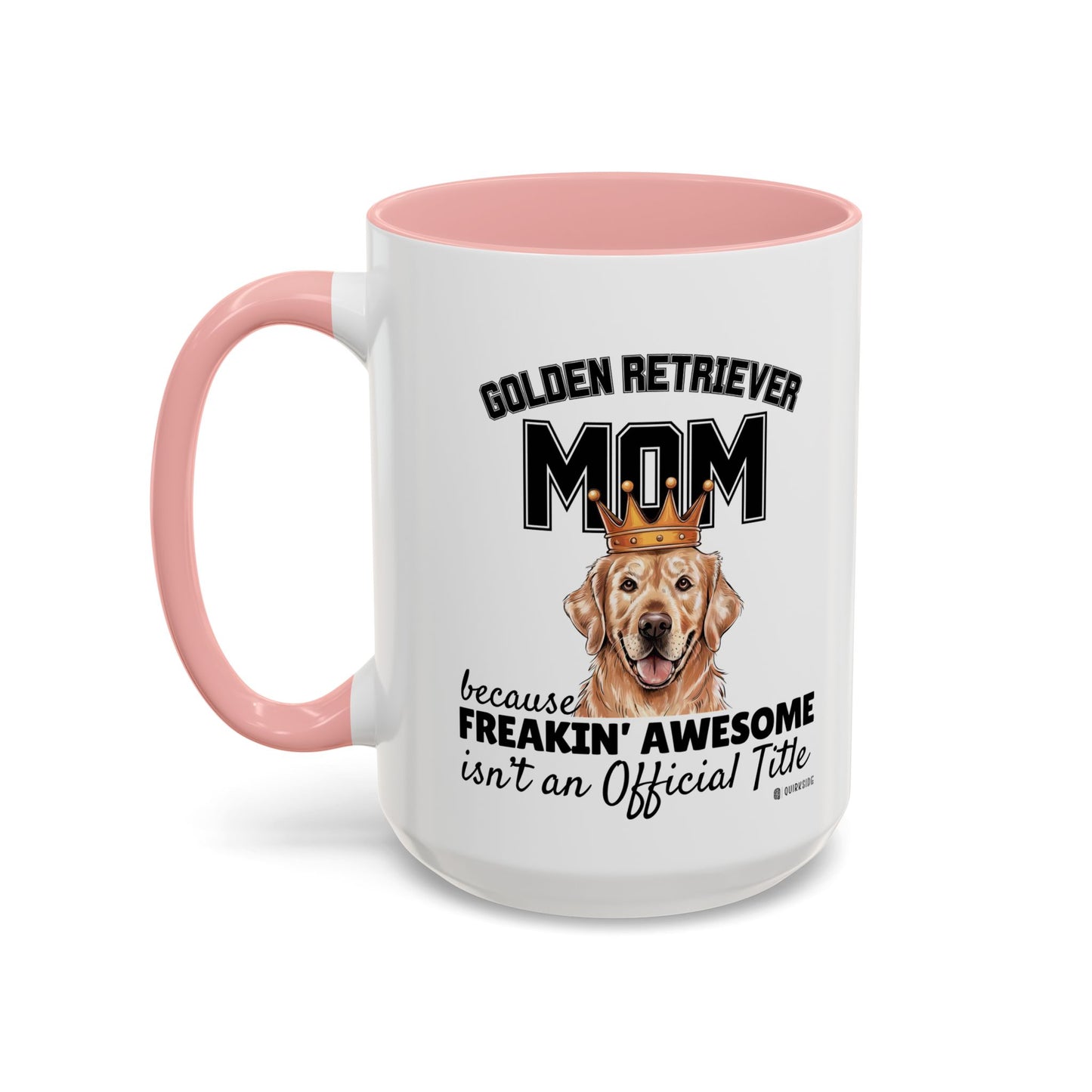 Golden Retriever Mom Coffee Mug - Perfect Gift for Dog Lovers, Pet Owners, Birthday, Mother's Day, Funny Dog Mom Mug