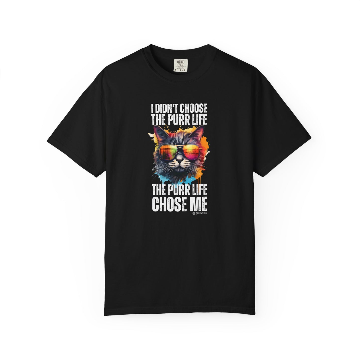 Cool Cat Tee, Funny Cat Lover Shirt, Feline Fan Top, Cat Owner Gift, Cat Mom Shirt, Cat Dad Tee, Cat Lady Gift, Cat Print T-shirt