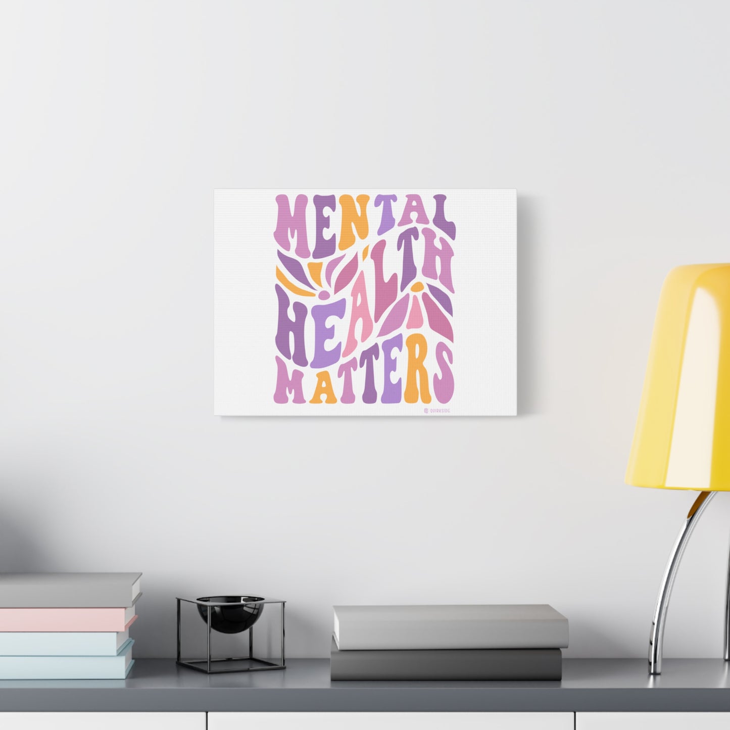 Mental Health Matters Canvas Art