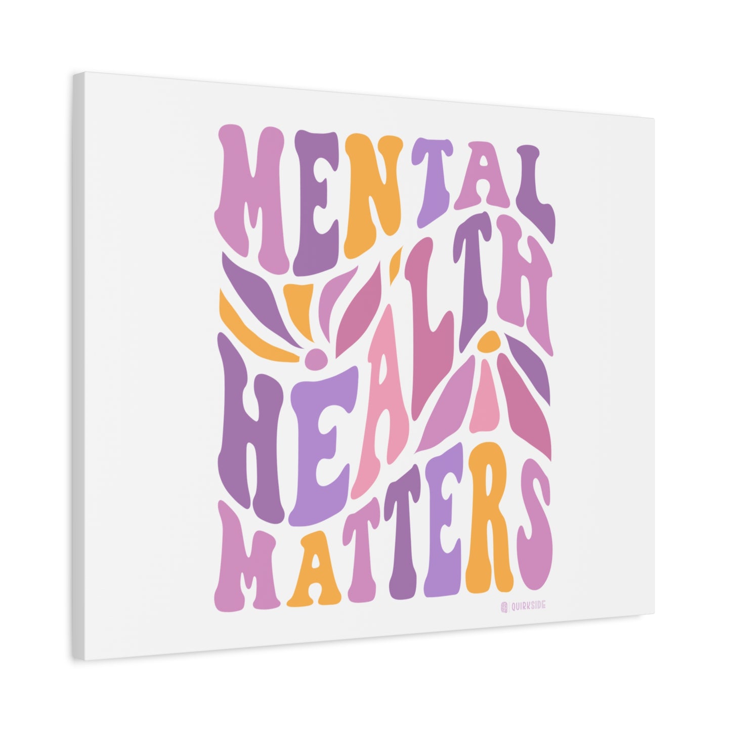 Mental Health Matters Canvas Art