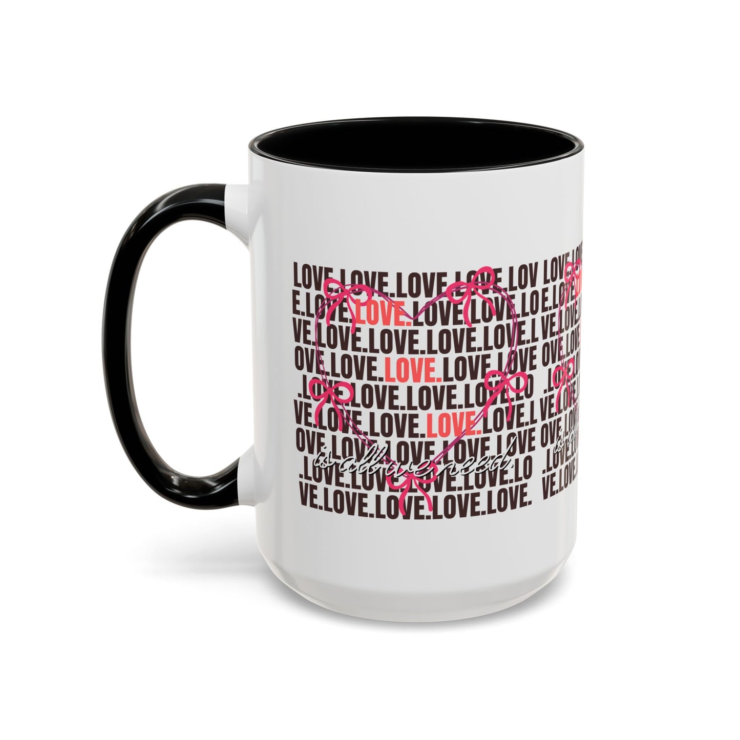 Romantic Love Coffee Mug - Perfect Gift for Anniversary, Valentine's Day, Wedding, Love-Themed Decor, Ceramic Drinkware