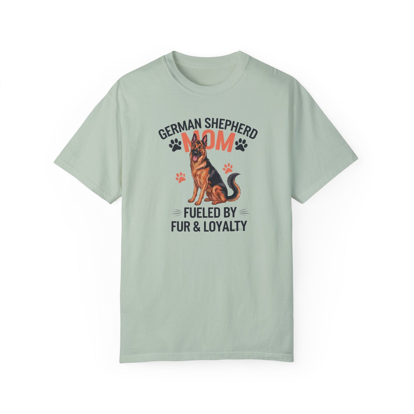 German Shepherd Dog Lover Unisex Garment-Dyed T-shirt, Parent Gift, Funny Dog Tee, Dog Mom Shirt, Gift for Dog Lovers