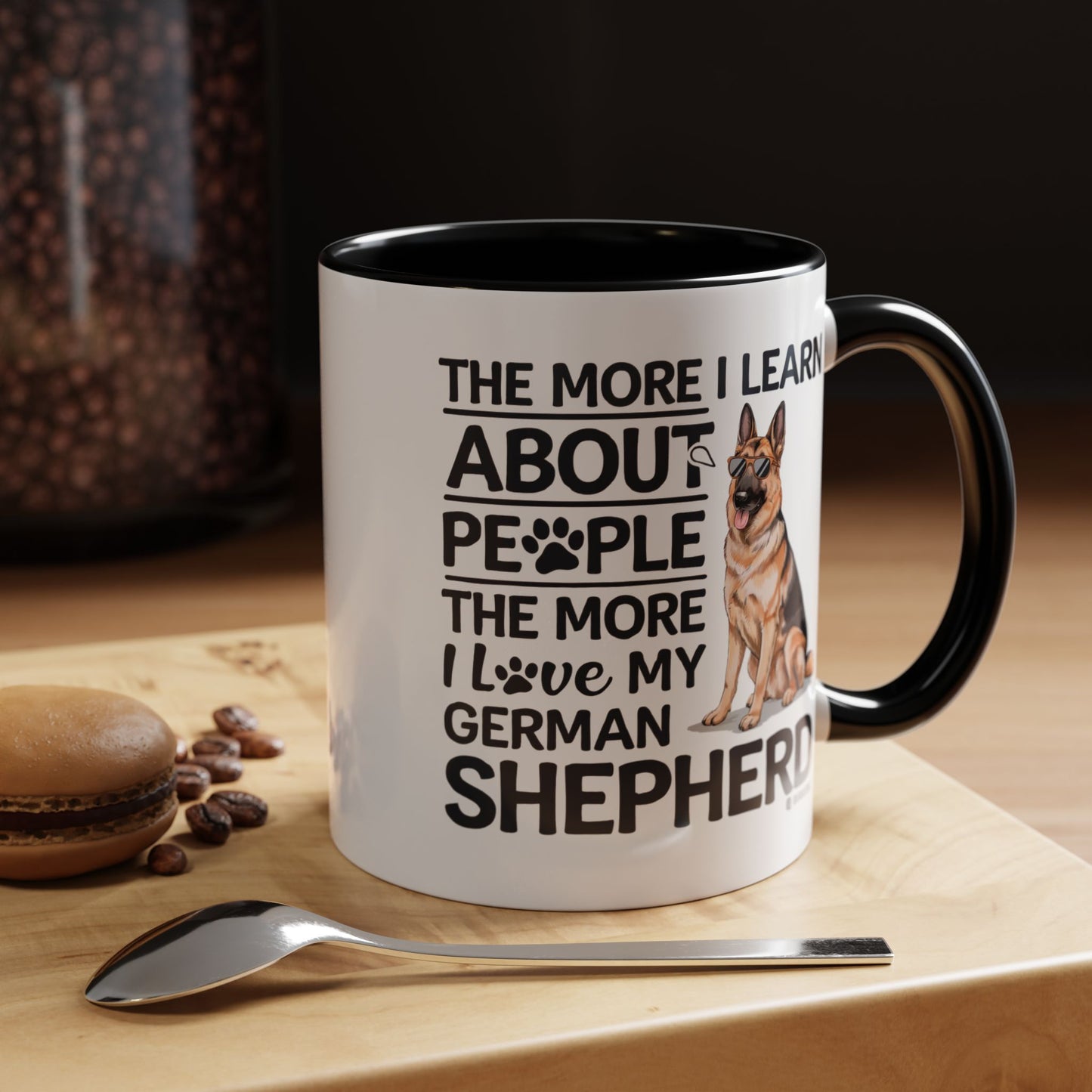 German Shepherd Love Coffee Mug, Dog Lover Gift, Pet Owner Mug, Birthday Gift, Animal Lover, Personalized Mug