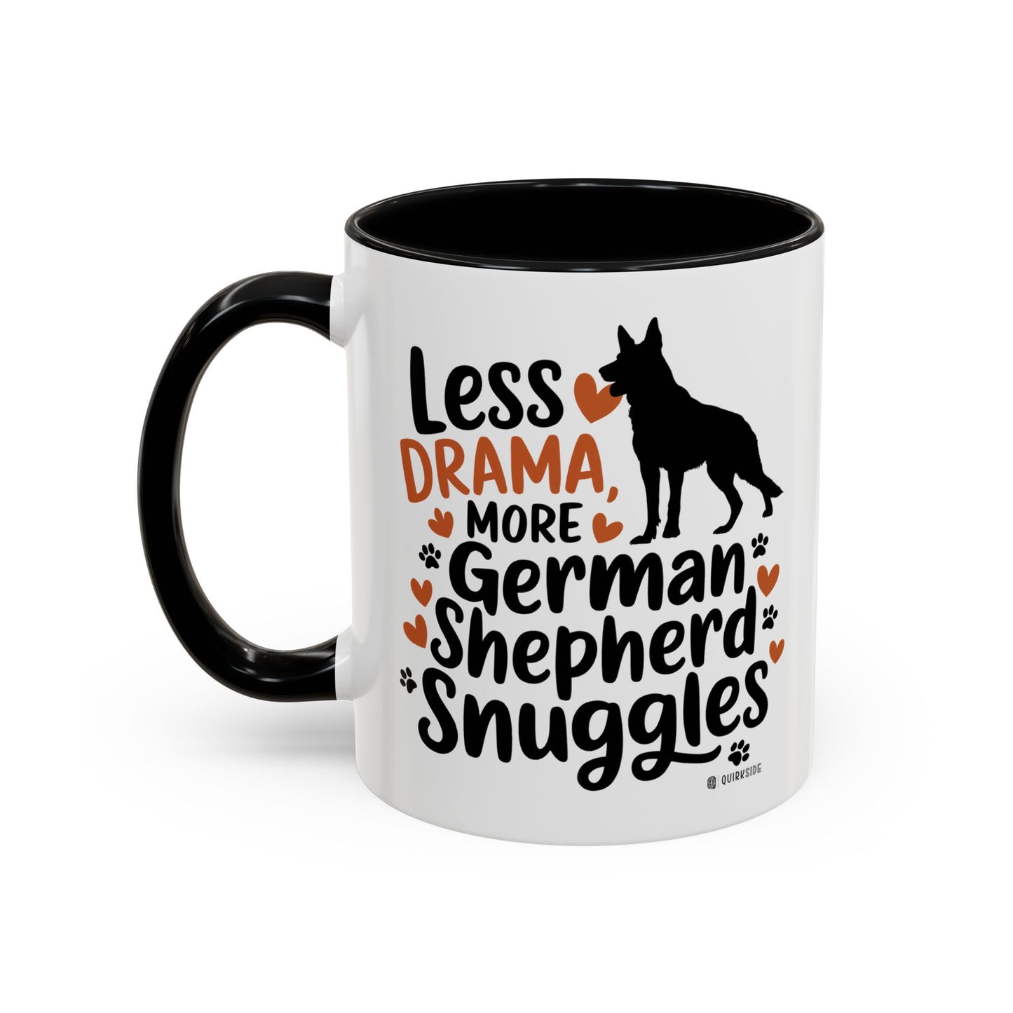 German Shepherd Love Mug | Accent Coffee Mug | Dog Mom Gift | Pet Owner Gift | Animal Lover Coffee Mug | Funny Dog Mug
