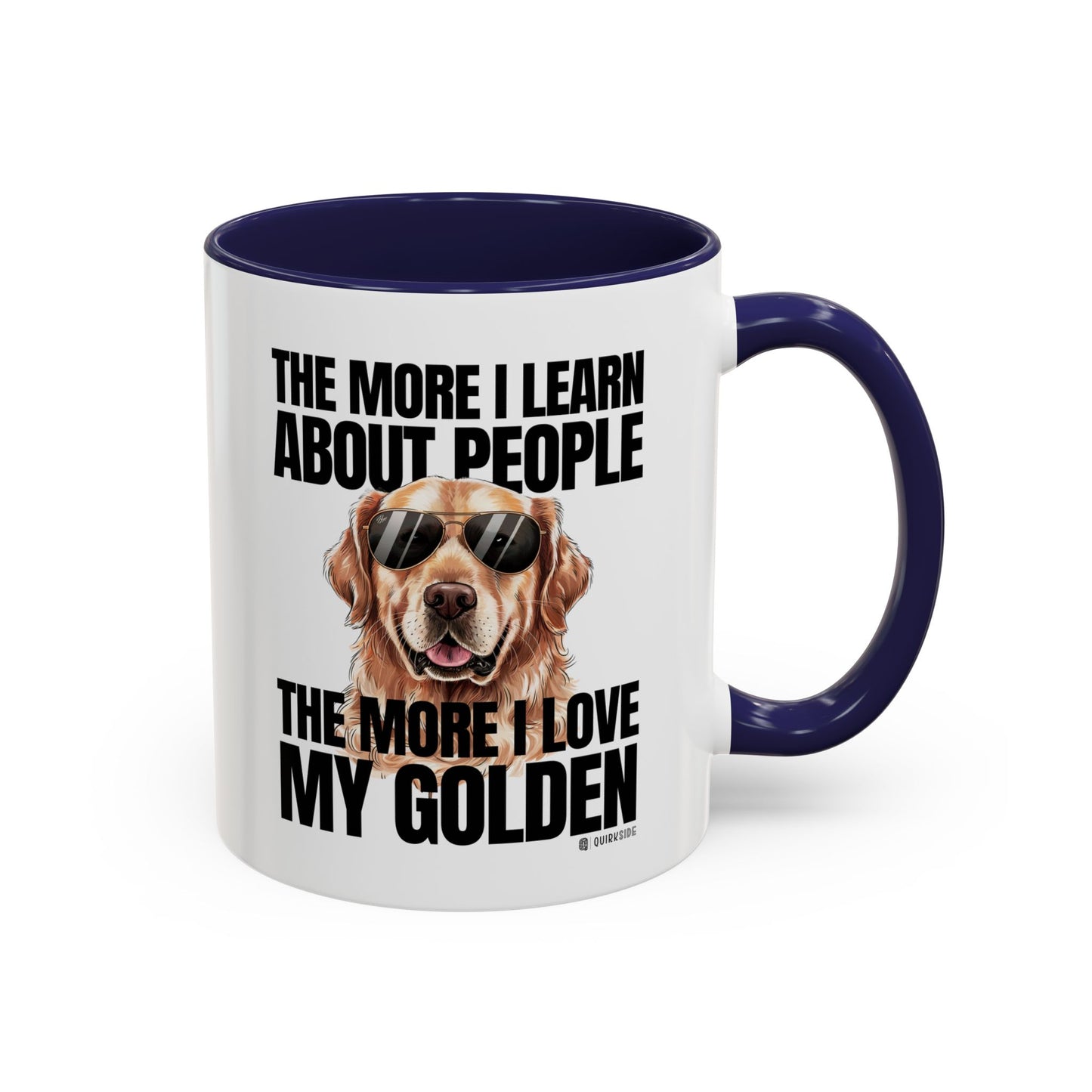 Golden Retriever Love Coffee Mug - Funny Dog Mug, Pet Owner Gift, Personalized Mug, Animal Lover Gift, Birthday Gift
