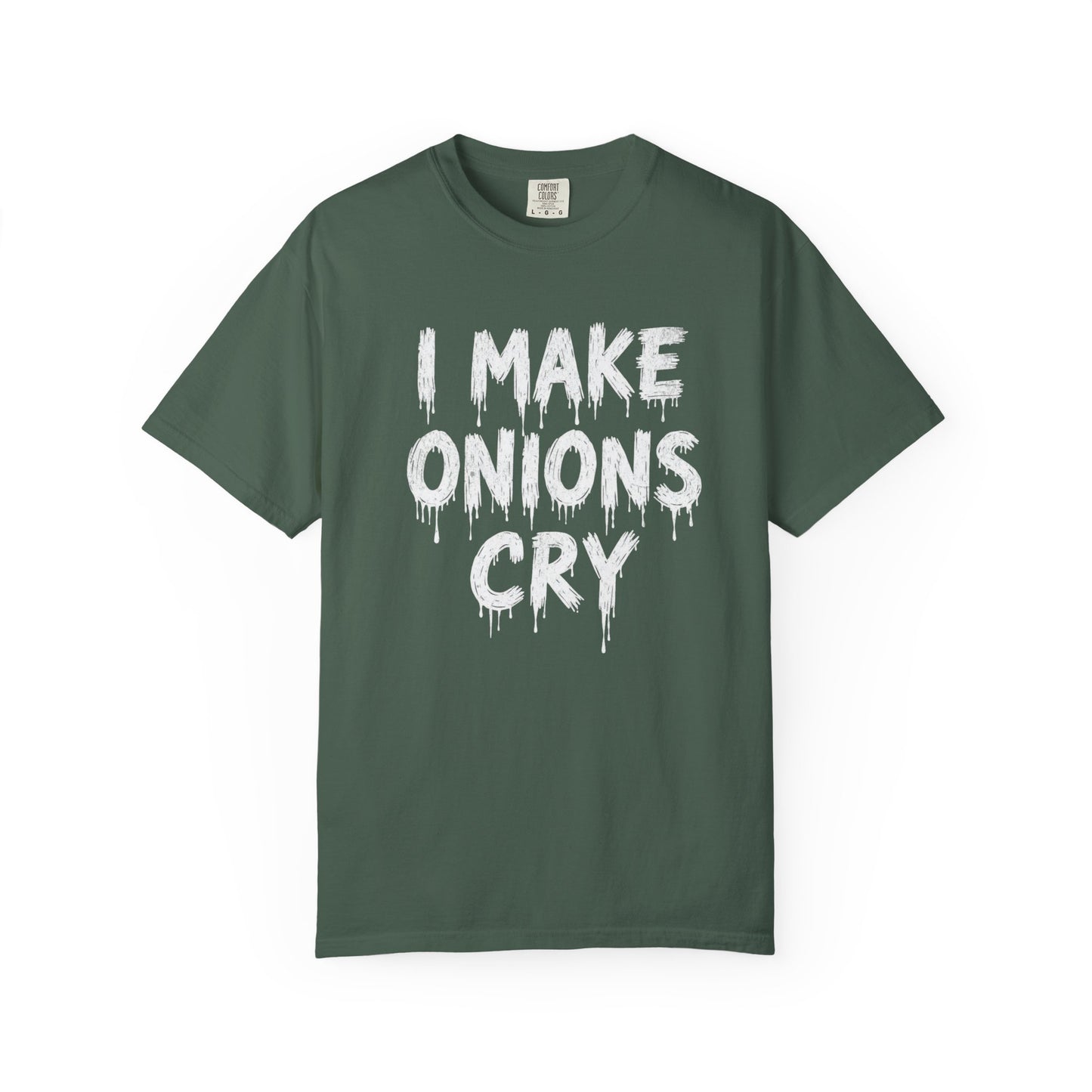 I Make Onions Cry, Gift for Millennials, Casual Wear, Humor Shirt, Relaxed Fit T-Shirt