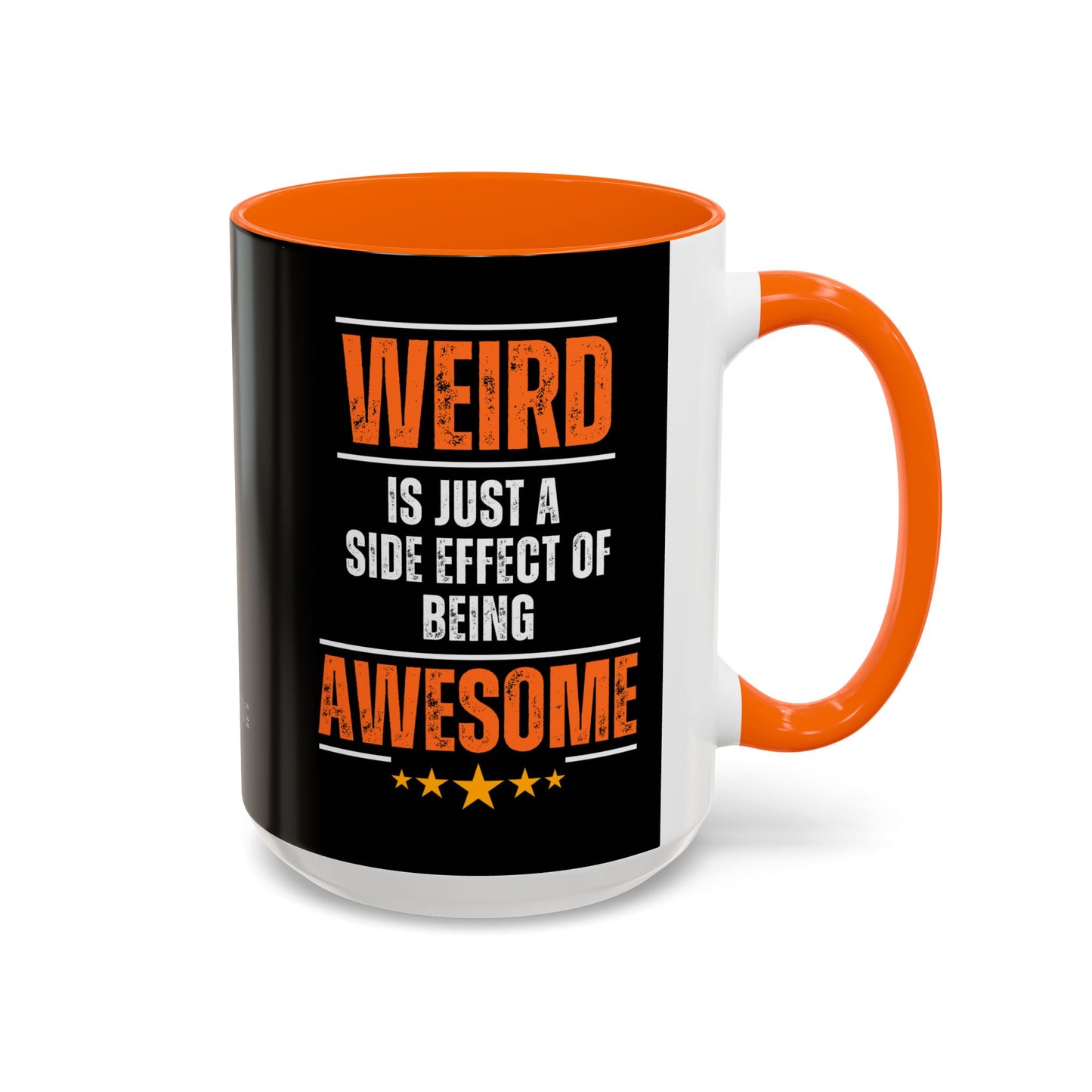 Coffee Mug, Celebrate Uniqueness, Be Awesome, Dare to be Different, Accent Mug, 11oz, 15oz - Quirkside Creations