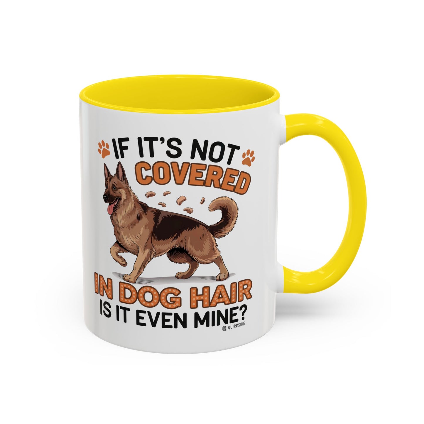 Dog Hair Lover's Coffee Mug | Funny Pet Mug | Gifts for Dog Owners | Cute Pet Lover Gift | Animal Lover Coffee Cup | Dog Mom Mug