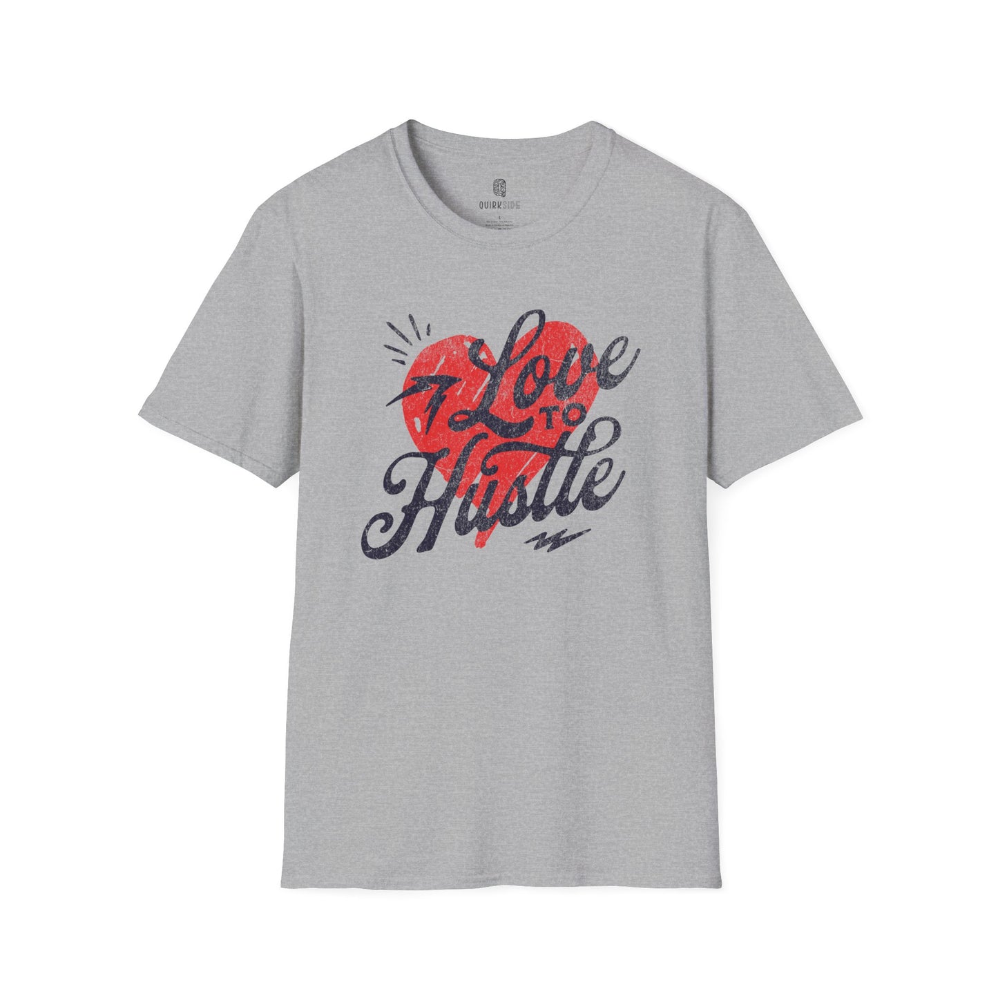 Hustle Vibes T-Shirt, Motivational Tee, Unisex Graphic Shirt, Hustler Apparel, Inspiration Top - Quirkside Creations