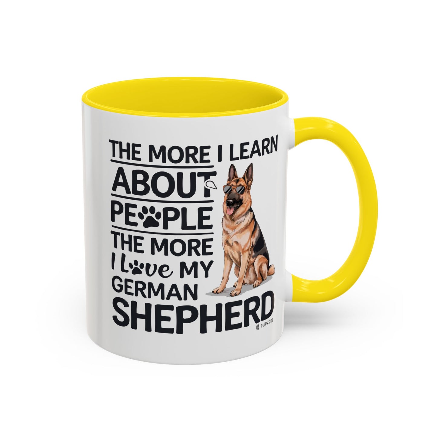 German Shepherd Love Coffee Mug, Dog Lover Gift, Pet Owner Mug, Birthday Gift, Animal Lover, Personalized Mug
